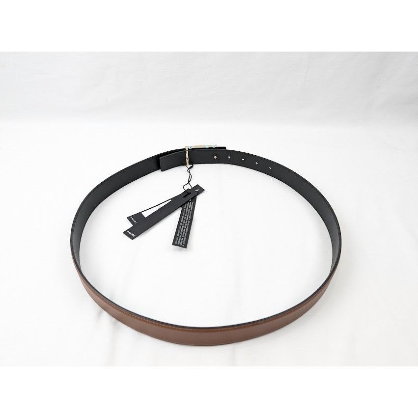o1rshd1 Size: 95 / Core 3CM Nappa Belt in Brown