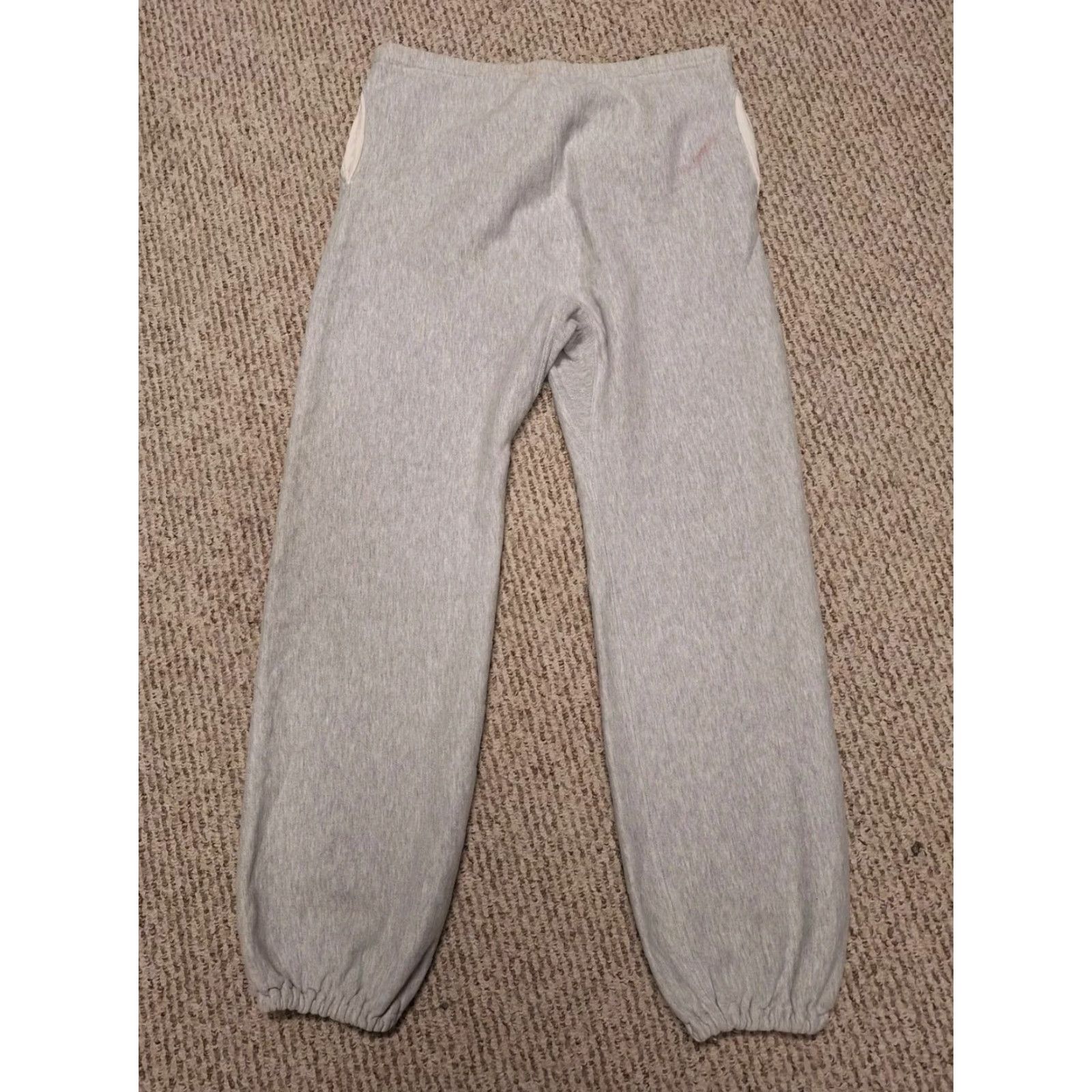 Champion VINTAGE 90s Champion Sweatpants Reversible Reverse Weave Men XL Gray Pant Size US 36 / EU 52 - 5 Thumbnail