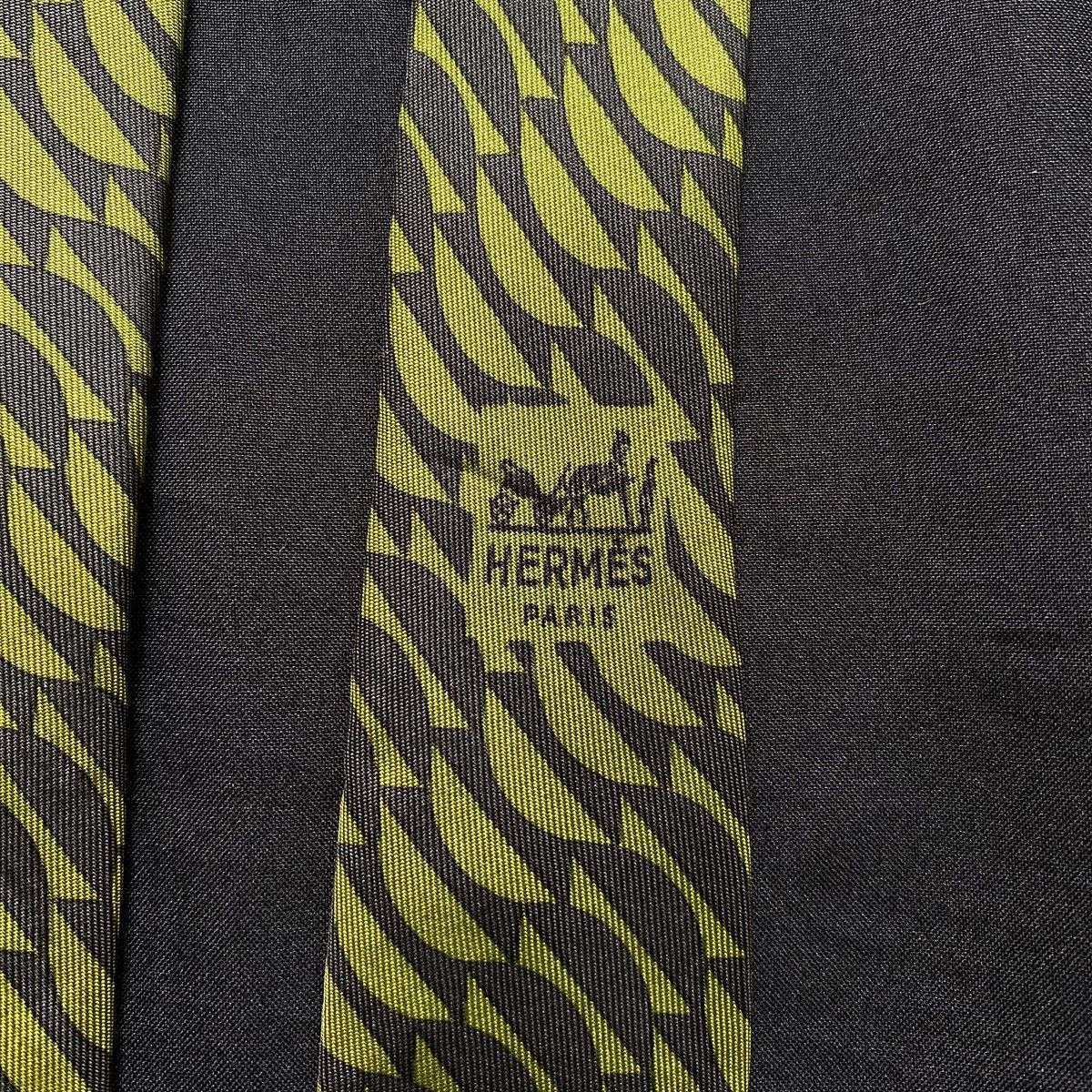 Hermes × Vintage Vintage Hermes Tie Size ONE SIZE - 3 Thumbnail