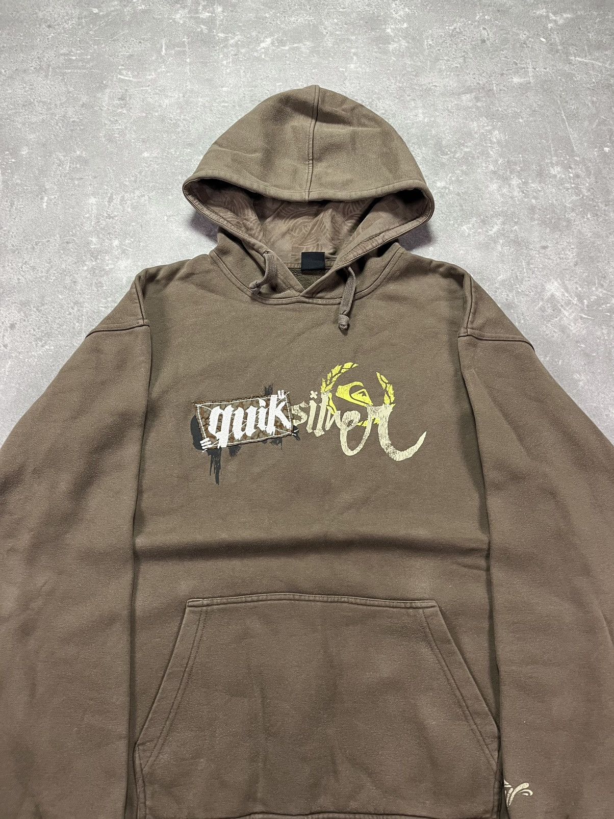 Quiksilver Quiksilver Y2K Vintage Big Logo Baggy Hoodie XL Size US XL / EU 56 / 4 - 6 Thumbnail