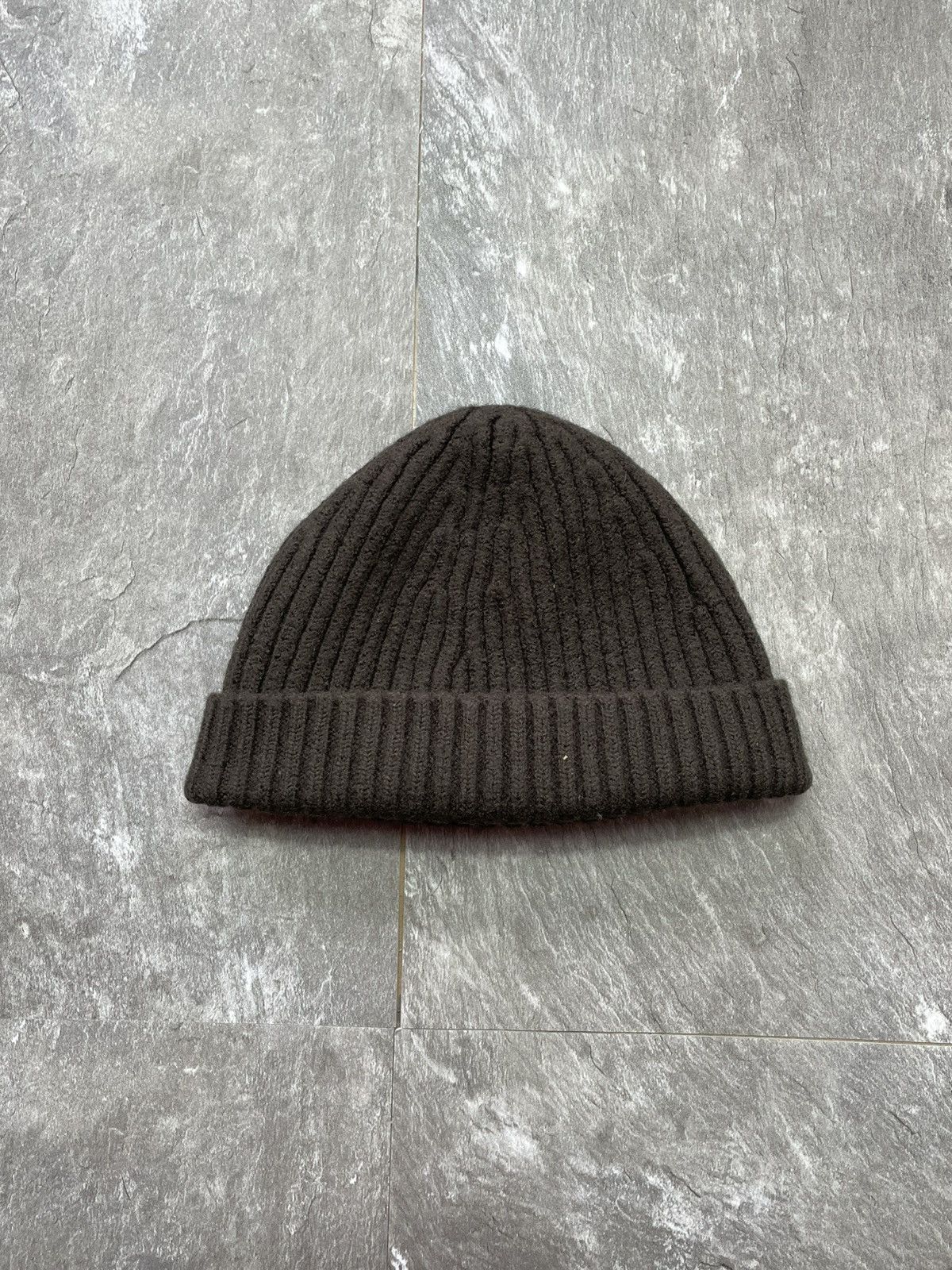 Prada Prada Vintage Wool Beanie Red Tab Logo Hat Size ONE SIZE - 3 Thumbnail