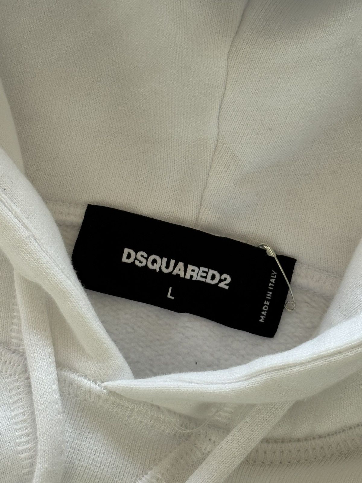 Dsquared2 00s Dsquared2 Big Logo Luxury “Icon” Hoodie Size US L / EU 52-54 / 3 - 7 Thumbnail