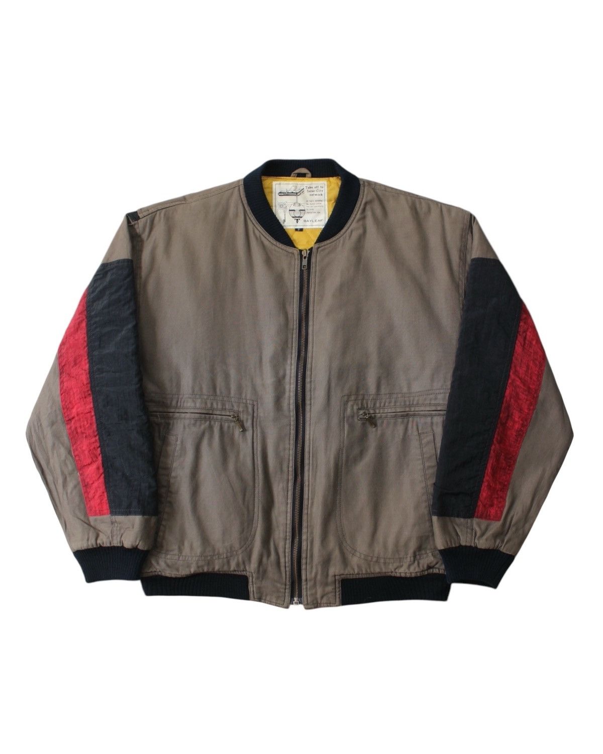 Vintage 1990S BAYLEAF UTILITY BOMBER JACKET Size US L / EU 52-54 / 3 - 1 Thumbnail
