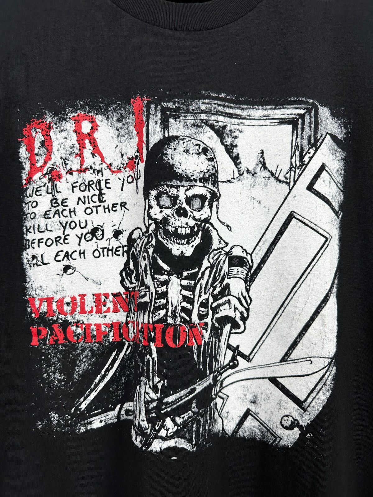 Band Tees Vintage Dirty Rotten Imbeciles D.R.I Band T-Shirt Size US L / EU 52-54 / 3 - 8 Thumbnail