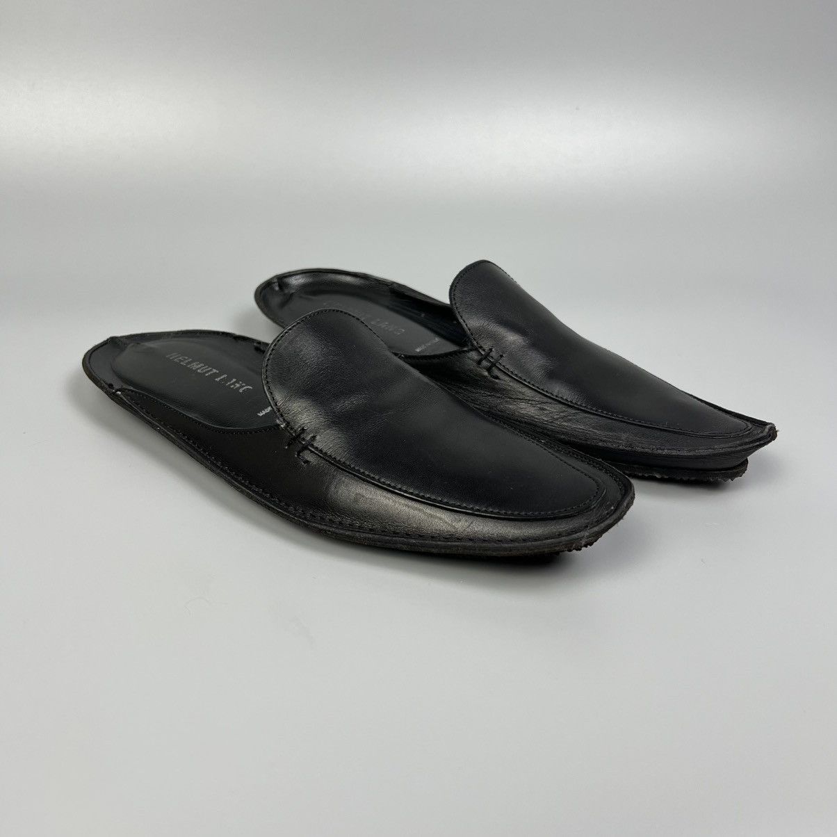 Helmut Lang Helmut Lang - Leather Flat Sandals Size US 6 / IT 36 - 2 Thumbnail