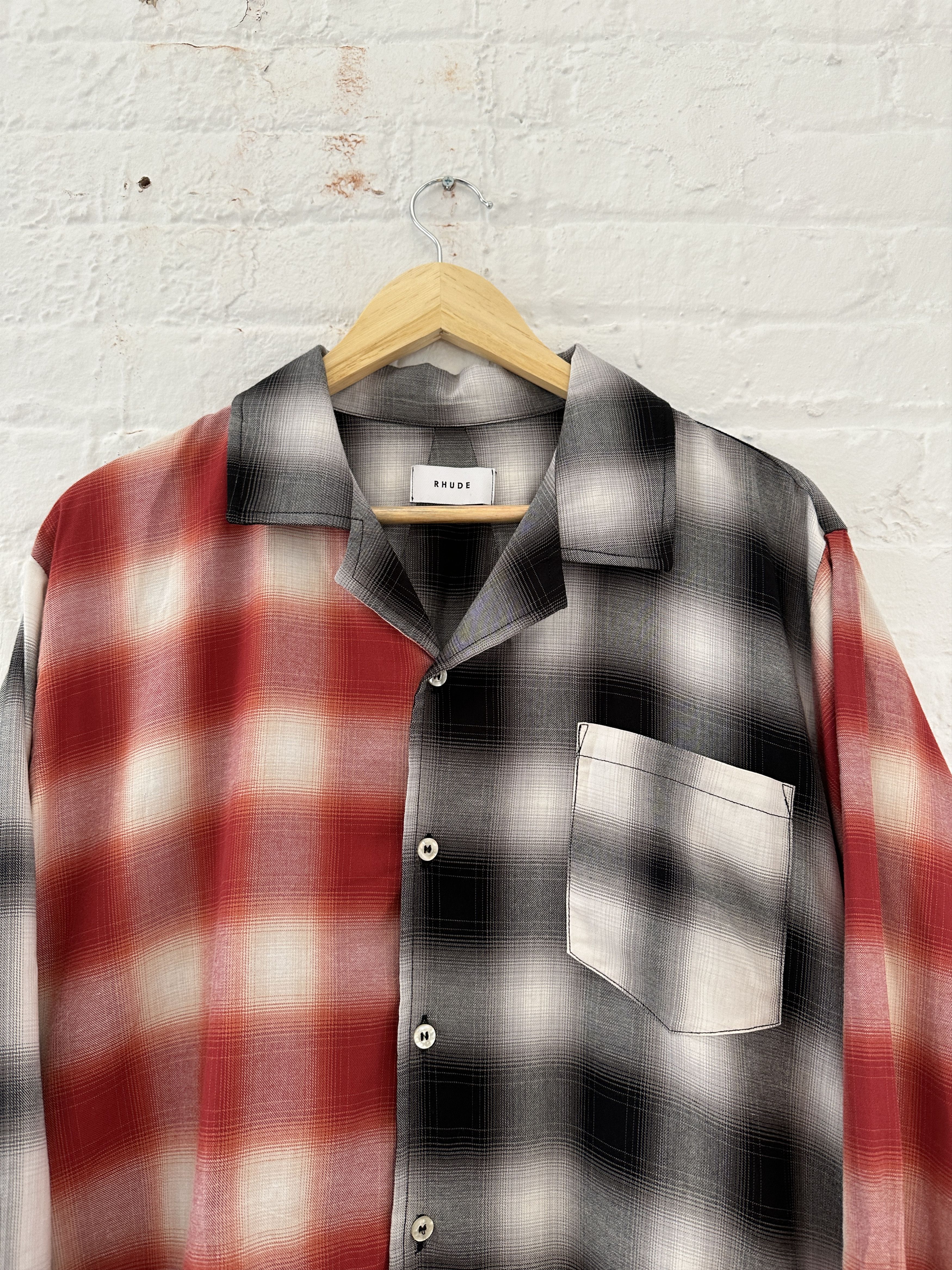 Rhude Shadow Plaid Flannel