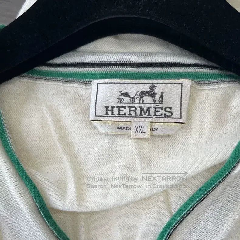 Hermes Hermes Cashmere knitted long-sleeved T-shirt Size US XXL / EU 58 / 5 - 3 Thumbnail