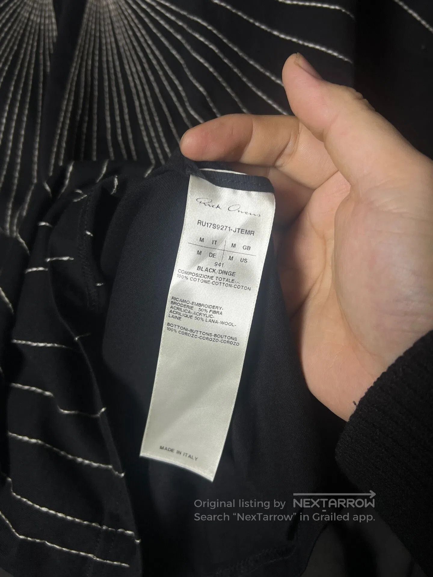 Rick Owens Rick Owens 17ss High Neck Short Sleeve. Size US M / EU 48-50 / 2 - 4 Thumbnail