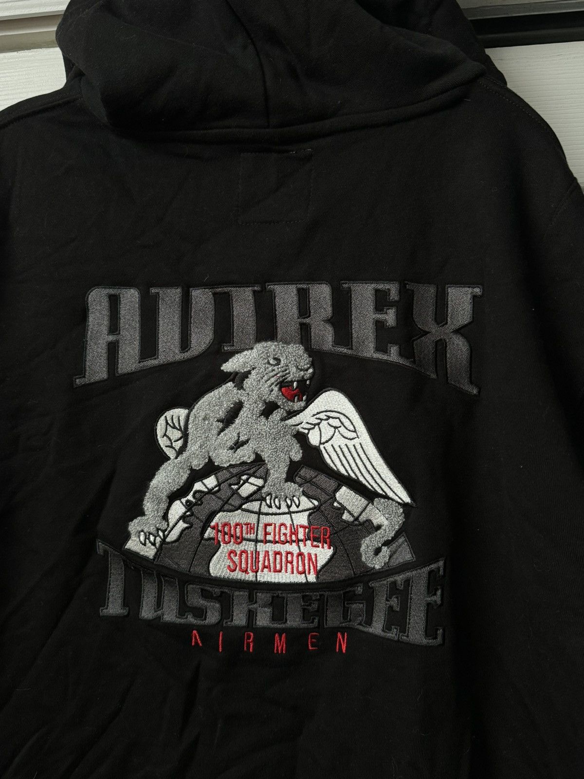 Avirex Avirex Black Hoodie Size US L / EU 52-54 / 3 - 3 Thumbnail