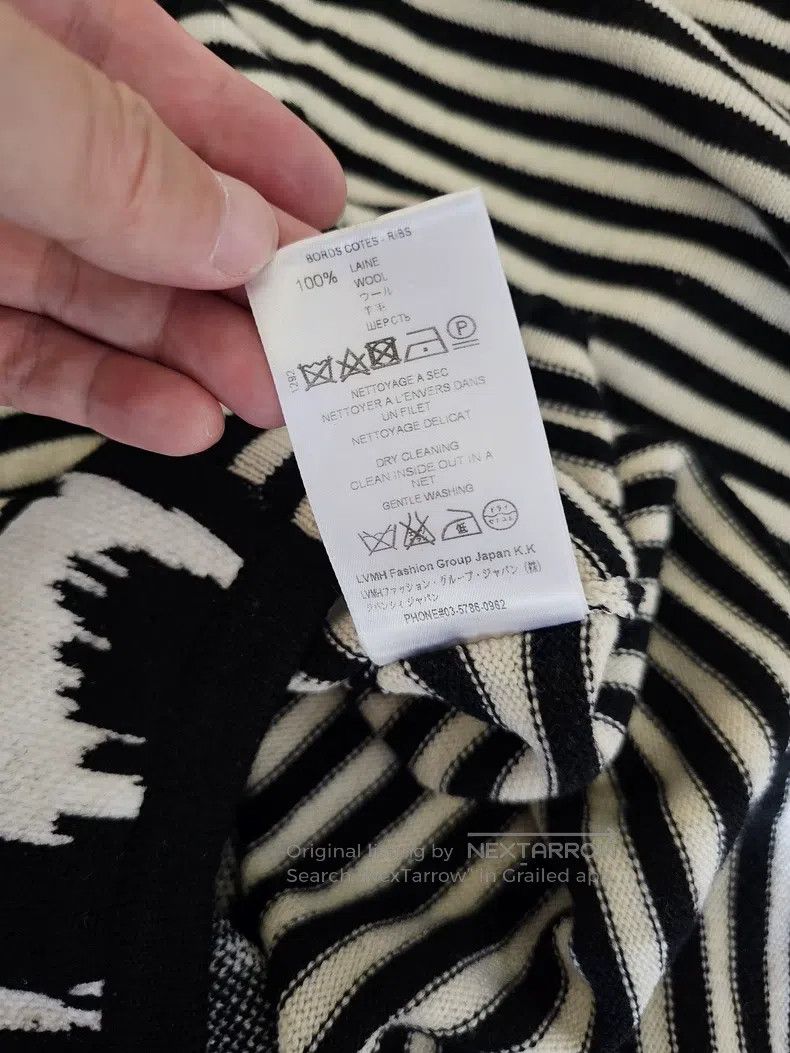 Givenchy Givenchy Wool sweater knit top black and white striped wit Size US XS / EU 42 / 0 - 7 Thumbnail