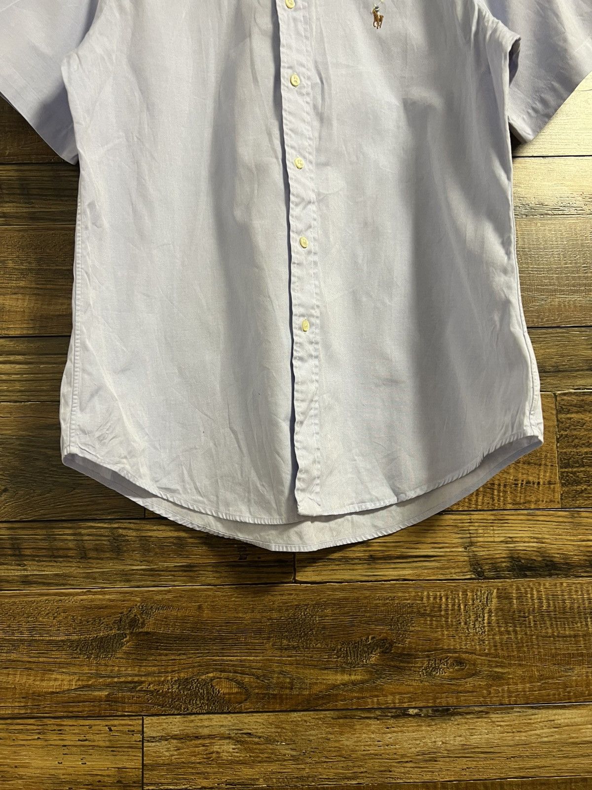 Ralph Lauren POLO RALPH LAUREN Vintege Short Sleeved Shirt T-shirt Oxford Size US L / EU 52-54 / 3 - 6 Thumbnail