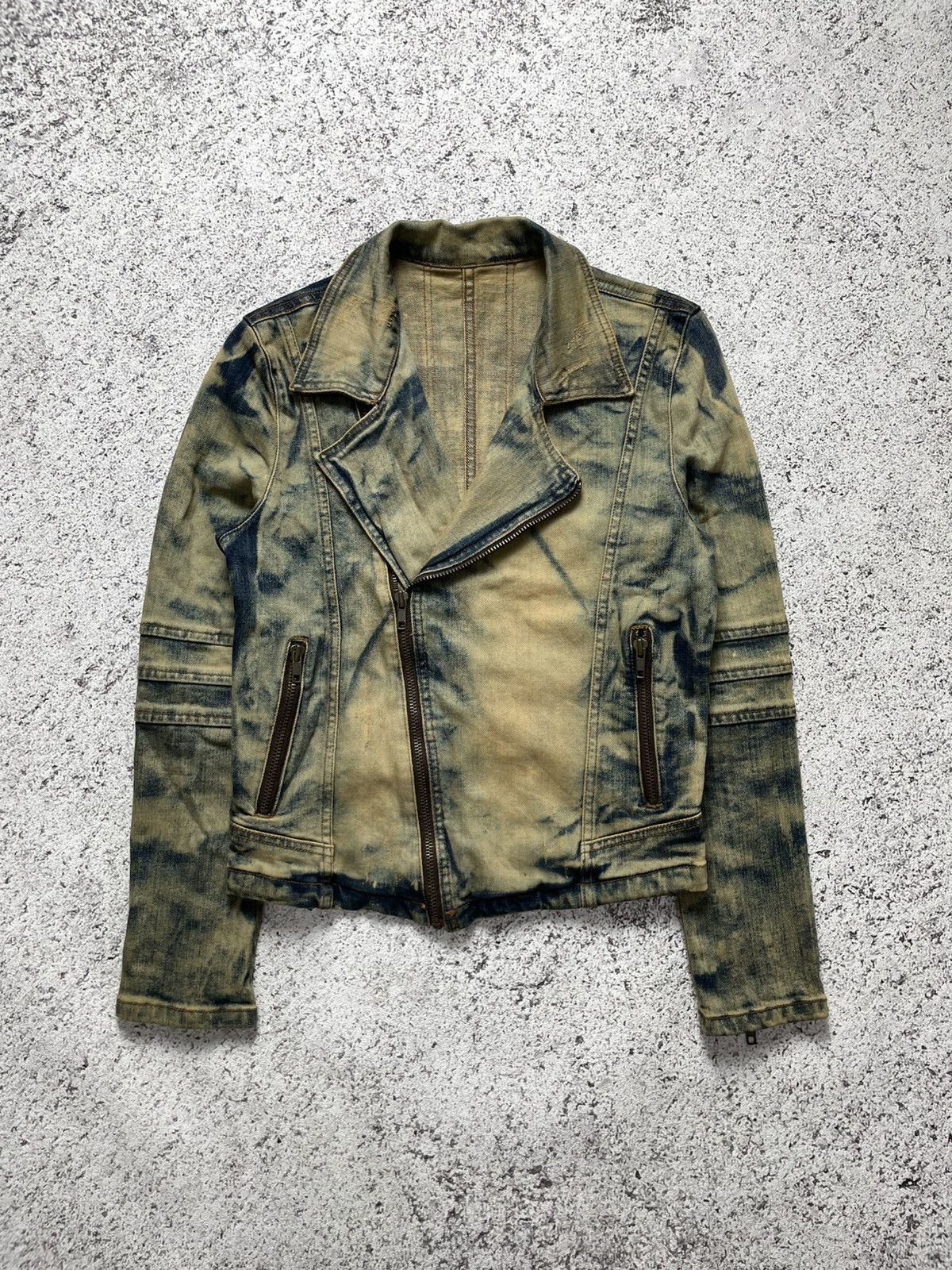 If Six Was Nine 2000s Ilode - Mud Wash Napoleon Ramones Jacket Size US M / EU 48-50 / 2 - 1 Thumbnail