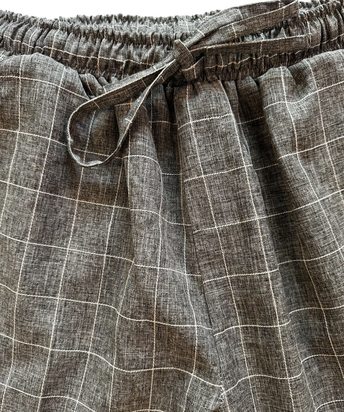 Japanese Brand Gray lightweight pants Size US 27 - 3 Thumbnail