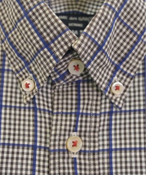 Comme des Garcons Homme Shirt Check Long Sleeve Chest Pocket Cotton Multicolor Size US M / EU 48-50 / 2 - 6 Thumbnail