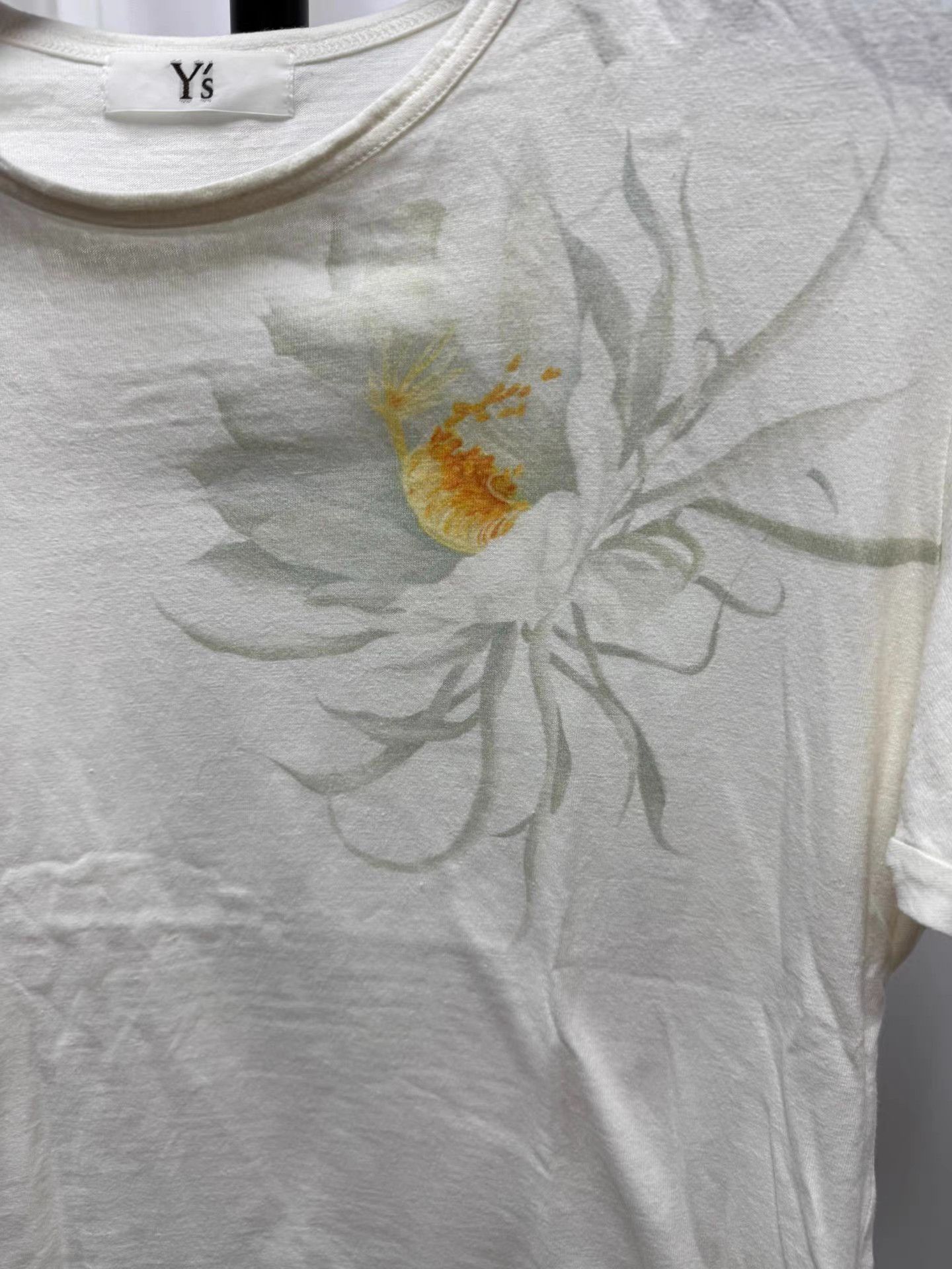 Yohji Yamamoto yohji yamamoto Epiphyllum Print Short Sleeve K20 Size US L / EU 52-54 / 3 - 2 Thumbnail