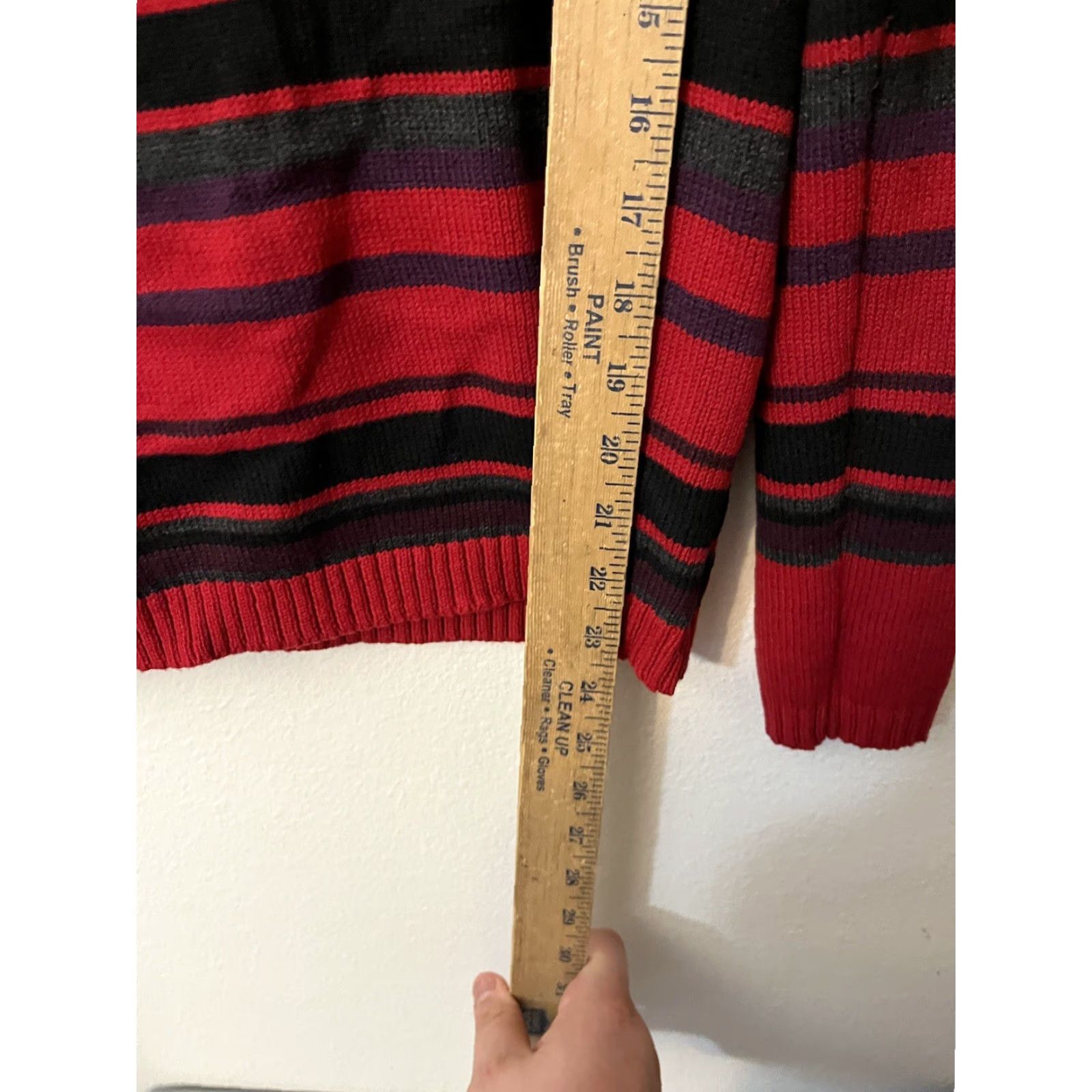 Chaps Chaps Women's Sweater Pullover Aztec Southwestern Cowl Neck Long Sleeve Reg Fit Fall Winter Size M Red Size M / US 6-8 / IT 42-44 - 4 Thumbnail