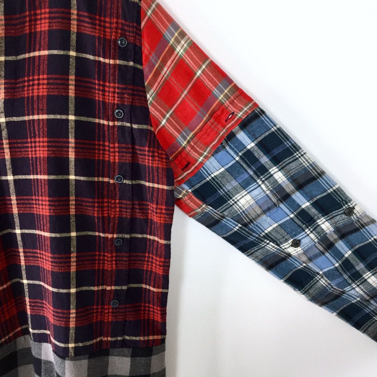 Needles REBUILD BY NEEDLES FW15 PATCHWORK FLANNEL SMOCK Size US M / EU 48-50 / 2 - 5 Thumbnail