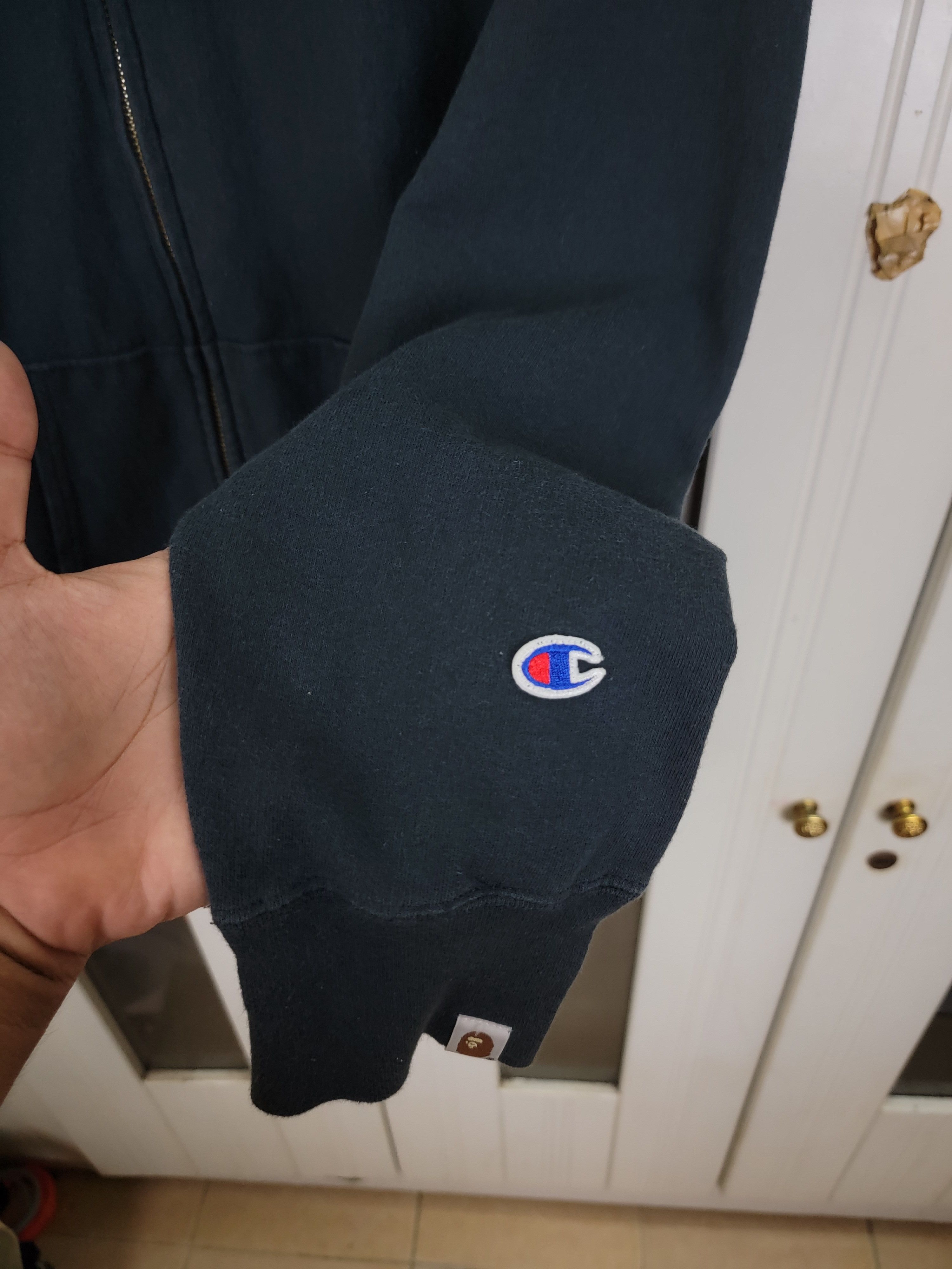 Bape Bape X Champion College Zip Hoodie Size US XL / EU 56 / 4 - 7 Thumbnail