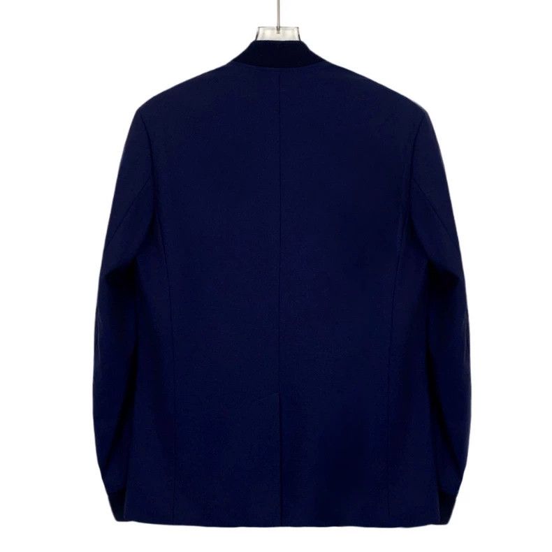 Dior Dior Dark blue wool single-breasted long-sleeved jacket 250 Size US M / EU 48-50 / 2 - 2 Thumbnail
