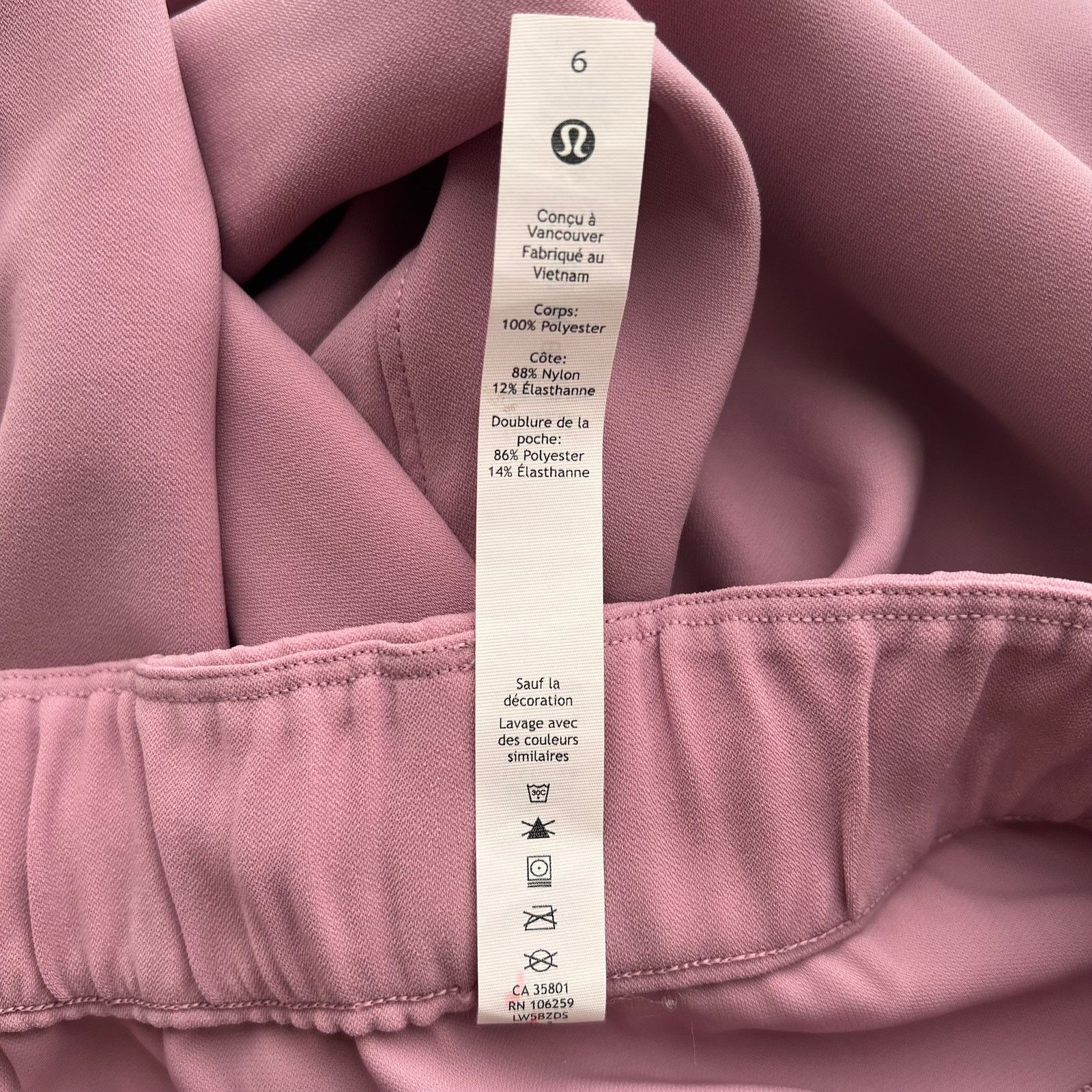 Lululemon Lululemon On the Fly Travel Stretch Jogger Pants, US6 Size 28" / US 6 / IT 42 - 9 Thumbnail