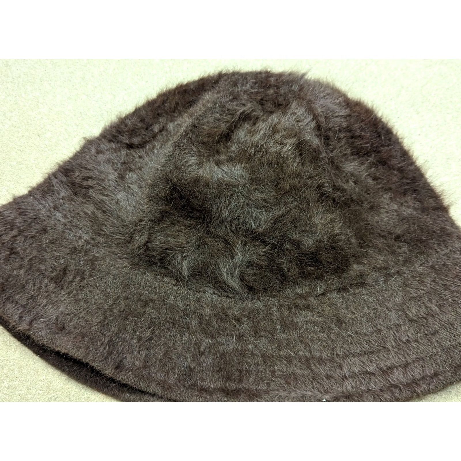 Kangol VINTAGE Kangol Brown Fuzzy Furgora Angora Bucket Hat Size Medium Y2K 90s Size ONE SIZE - 2 Thumbnail