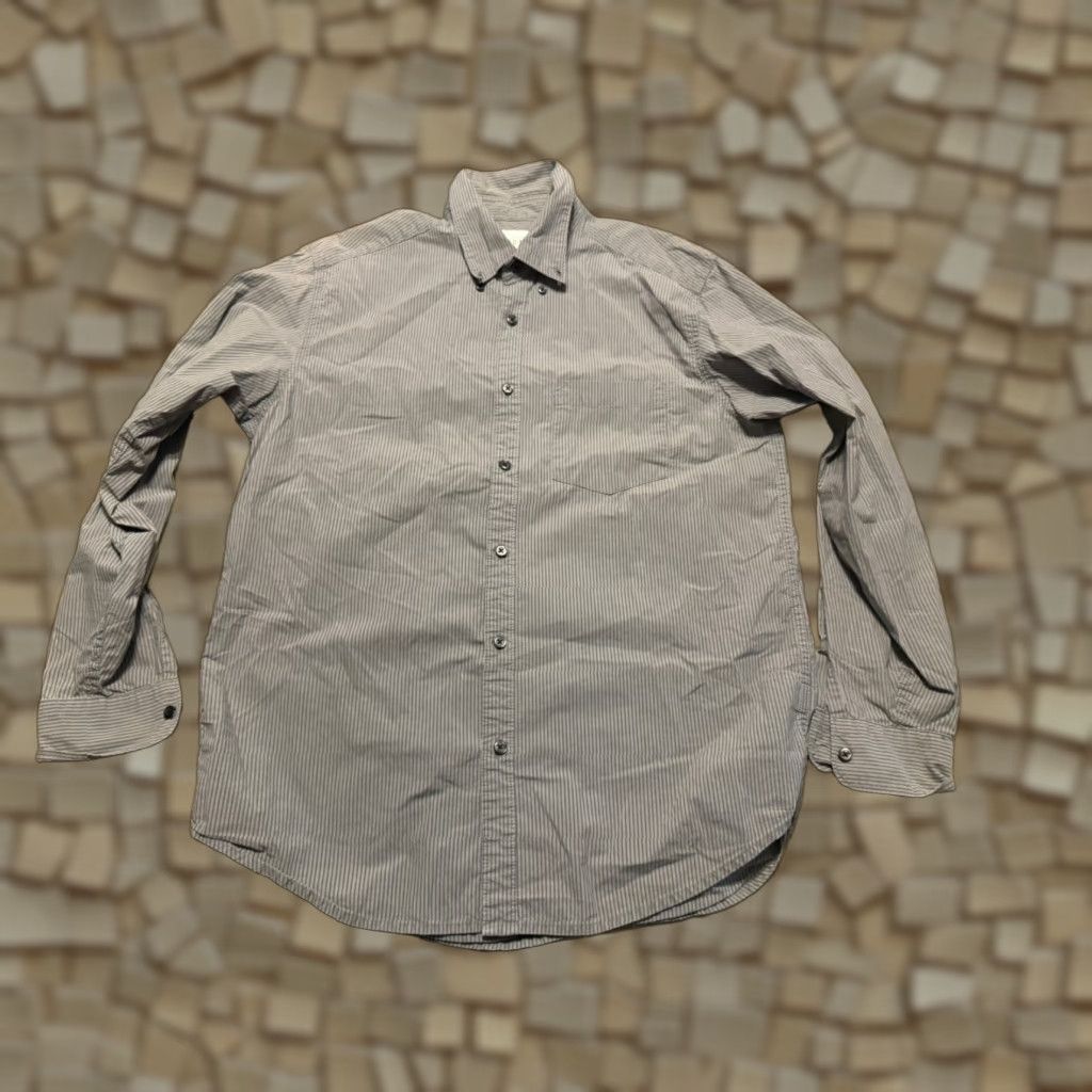 Old Navy Old Navy Shirt Men Medium Gray Long Sleeve Button Up Shirt Size US M / EU 48-50 / 2 - 1 Thumbnail