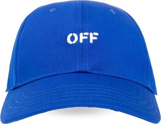 Off-White o1y0225 Size : M / Logo Hat / Cap in Blue Size ONE SIZE - 1 Preview