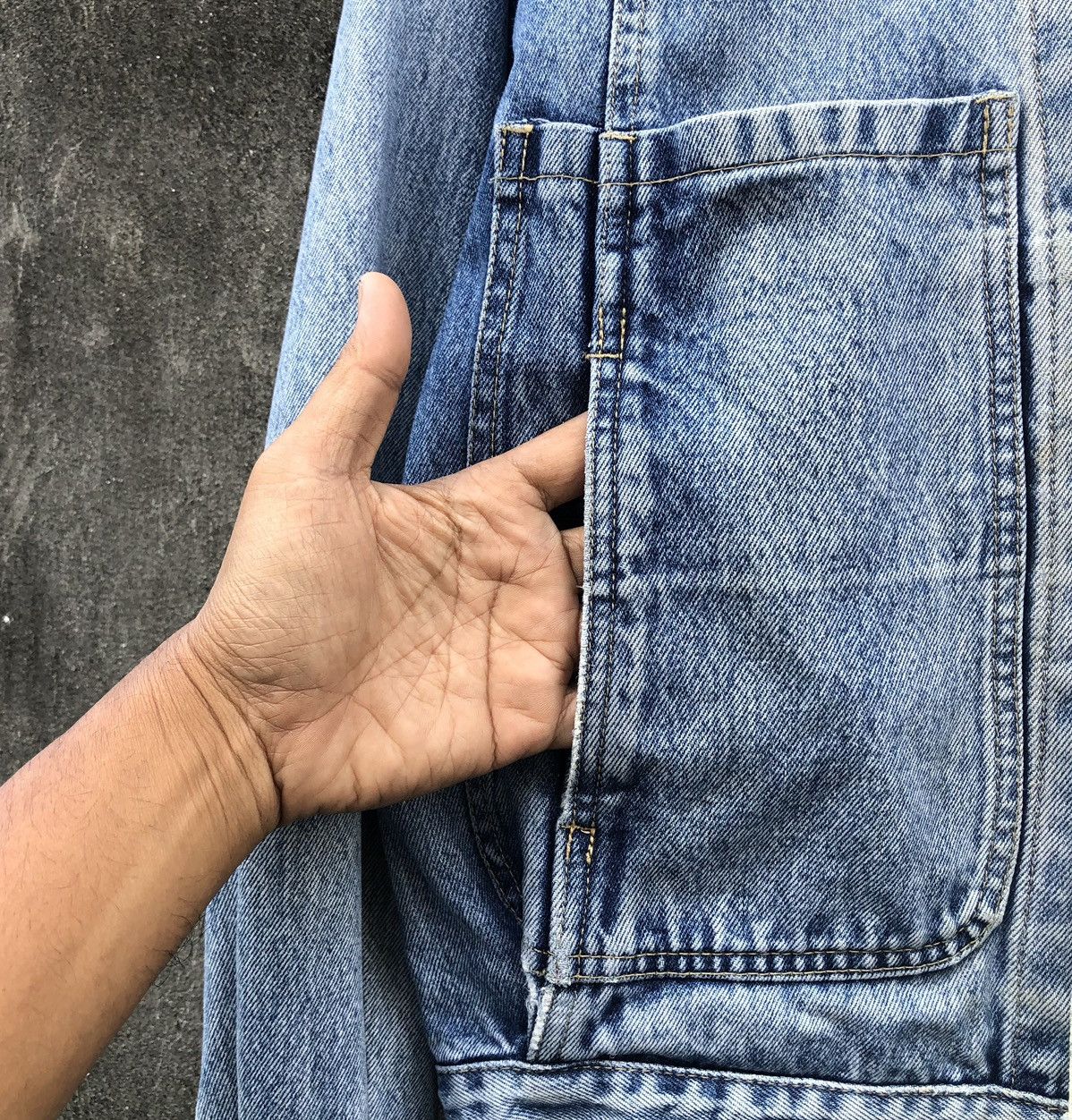 Vintage Vintage 80s / 90s Trucker Denim Jacket Size US M / EU 48-50 / 2 - 9 Thumbnail