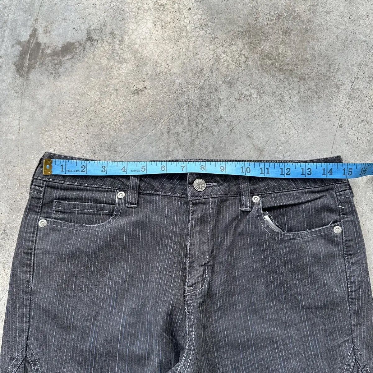 20471120 HEAT 🔥 ADVANTAGE JAPAN BONDAGE WABASH PUNK RARE BLACK PANTS Size US 29 - 7 Thumbnail