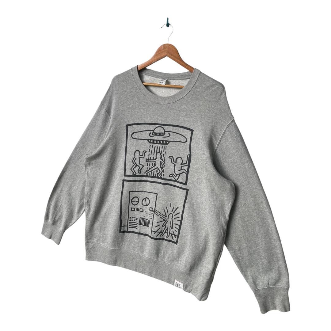 Keith Haring Desiger Collab Keith Haring X UT Big Logo Sweatshirt/L Size US XXL / EU 58 / 5 - 6 Thumbnail