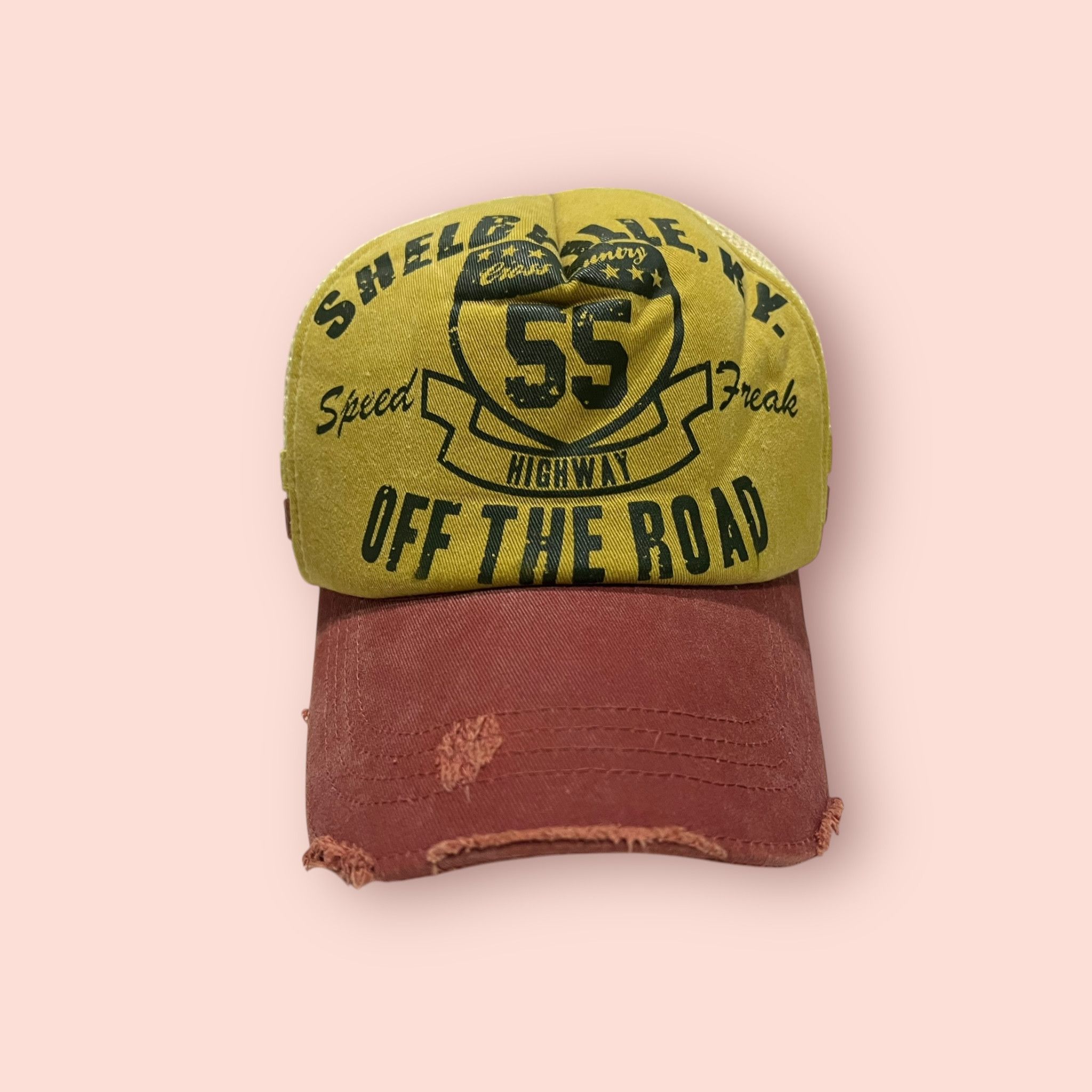 Japanese Brand × Vintage VINTAGE SPEED HIGHWAY FREAK DISTRESSED TRUCKER SNAPBACK Size ONE SIZE - 20 Thumbnail