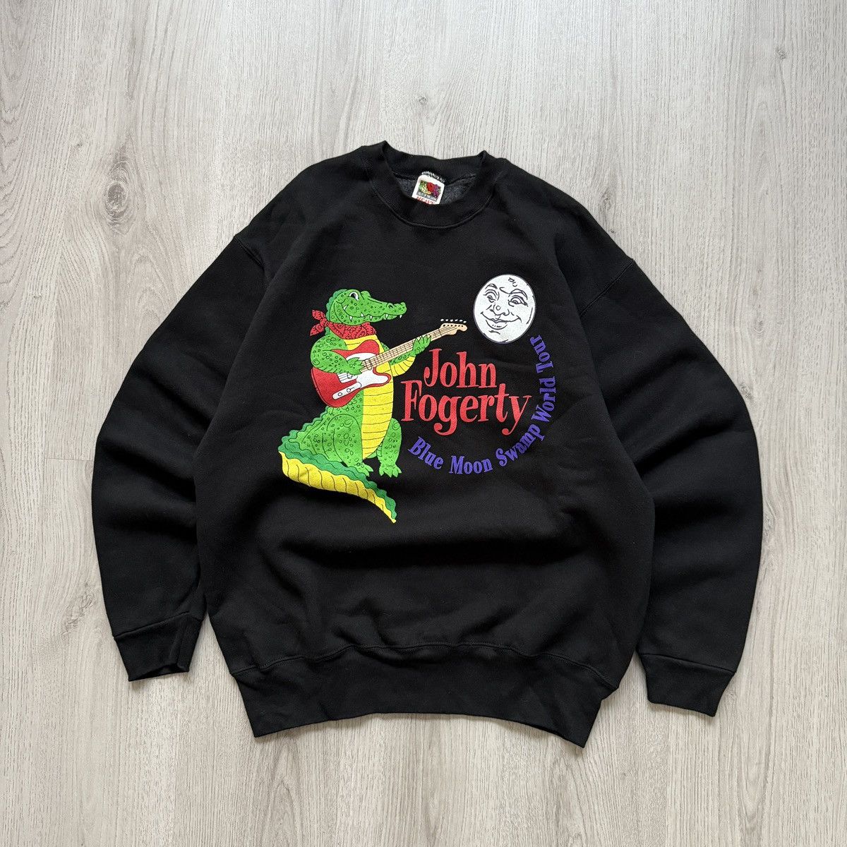 Fruit Of The Loom Vintage John Fogerty 90’s Crewneck Sweatshirt Size US L / EU 52-54 / 3 - 1 Thumbnail