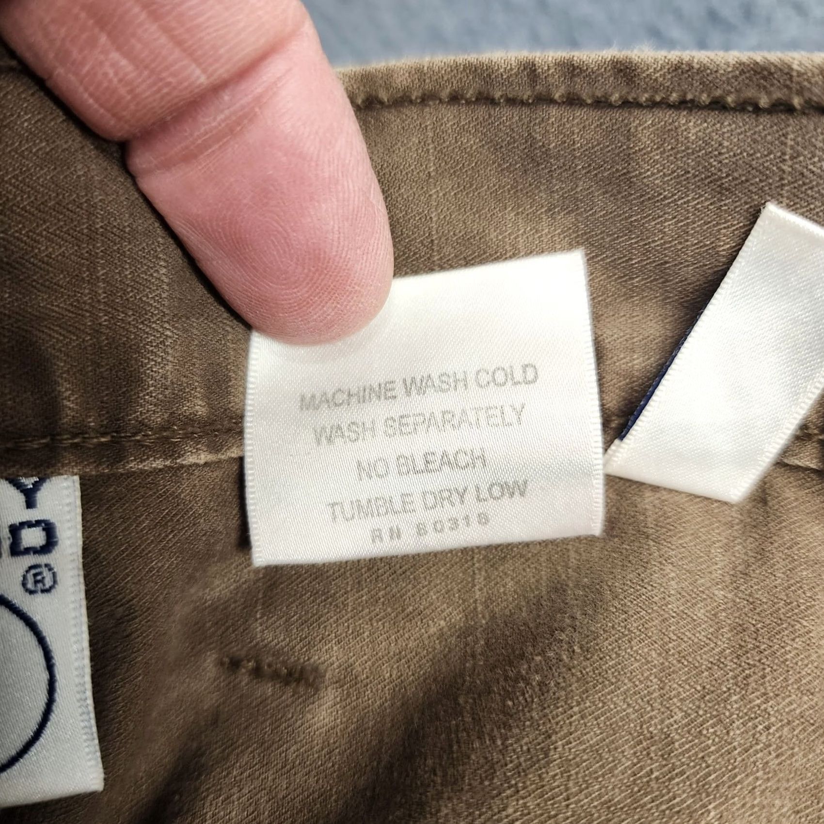 Lucky Brand Lucky Brand Mens Pants 40x28 Brown 100% Cotton Workwear Chino Flat Front Zip 5-Pocket Mens Casual Size US 40 / EU 56 - 6 Thumbnail