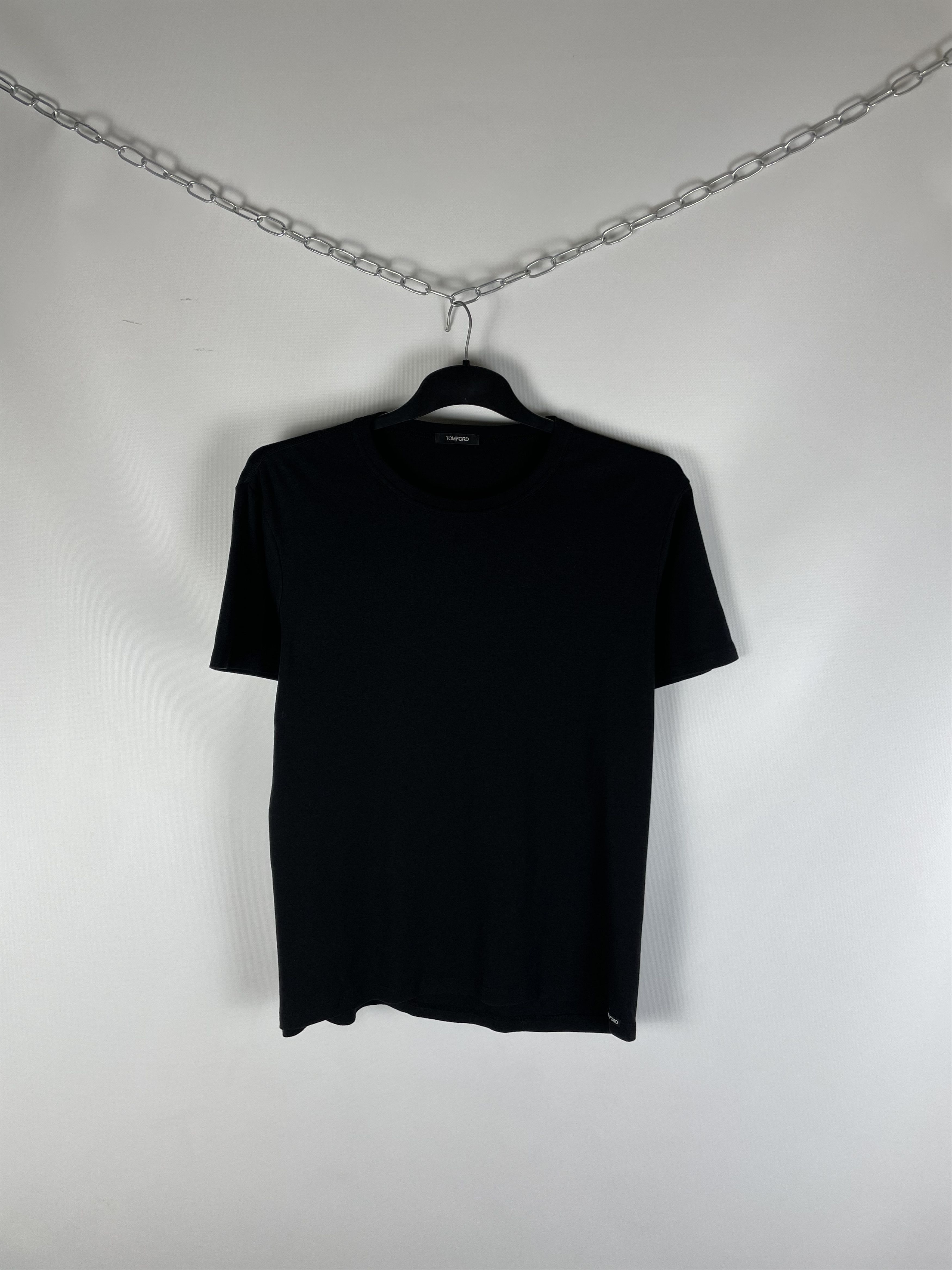 Tom Ford Tom Ford Stretch Cotton Crewneck Tee Size US XL / EU 56 / 4 - 2 Thumbnail