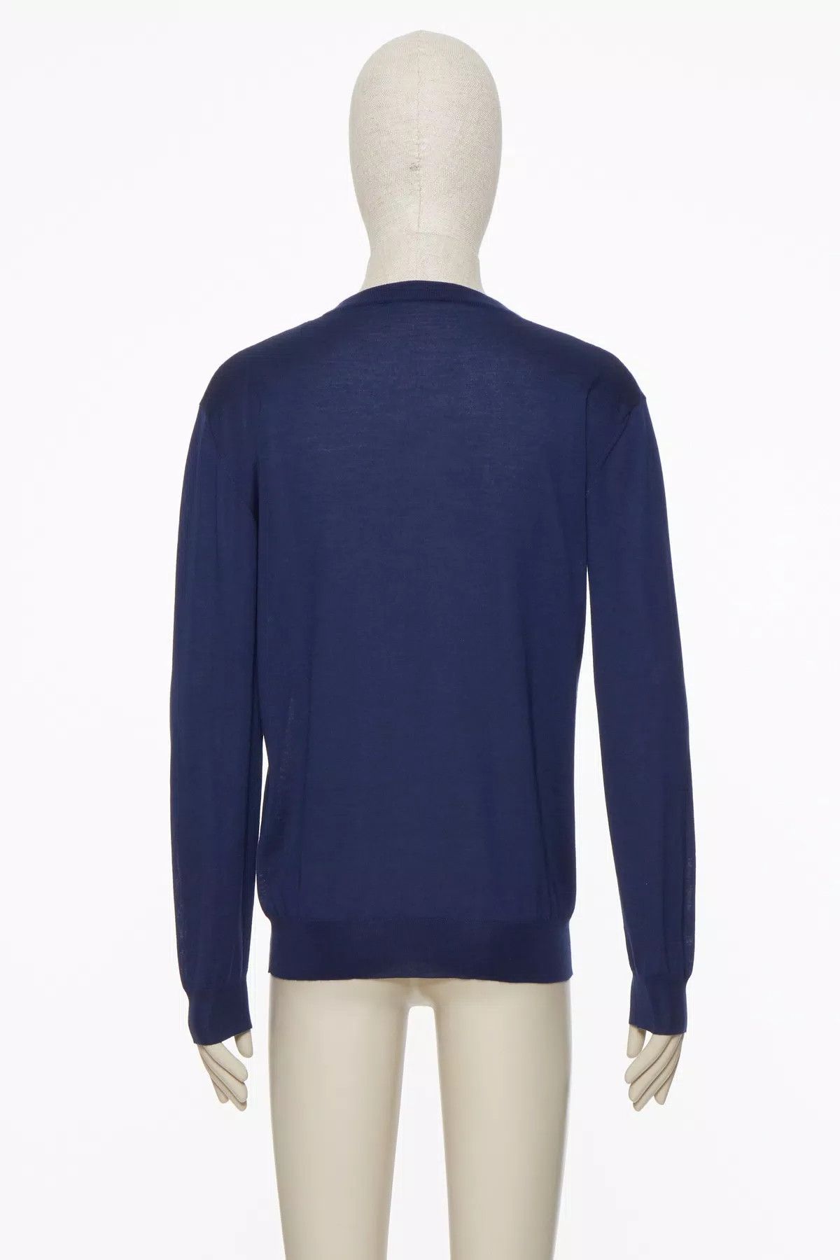 Valentino oc11z0625 Sweater in Navy Blue Size US M / EU 48-50 / 2 - 3 Thumbnail