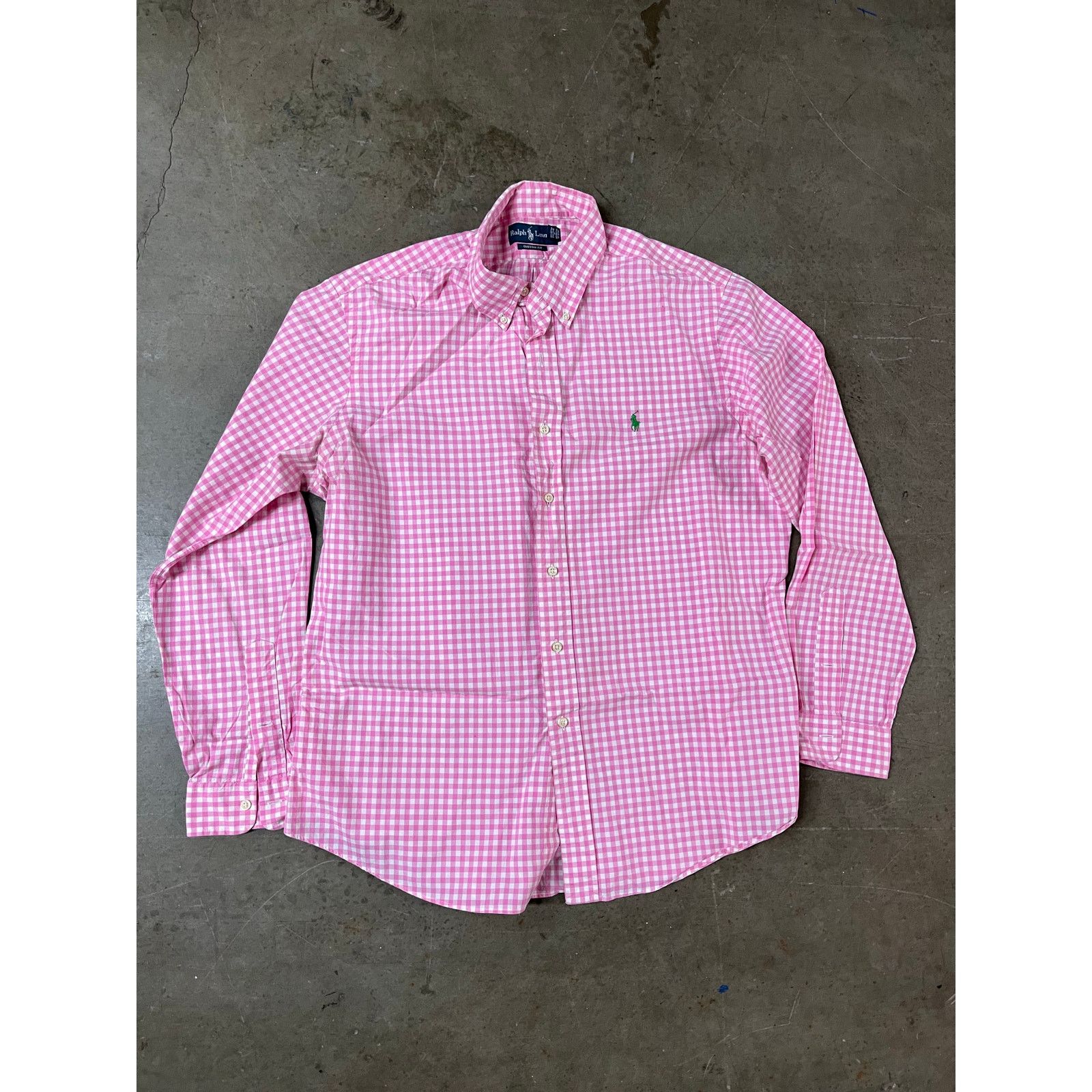 Polo Ralph Lauren Polo Ralph Lauren - Custom Fit / pink Checked / XL Size US XL / EU 56 / 4 - 2 Thumbnail