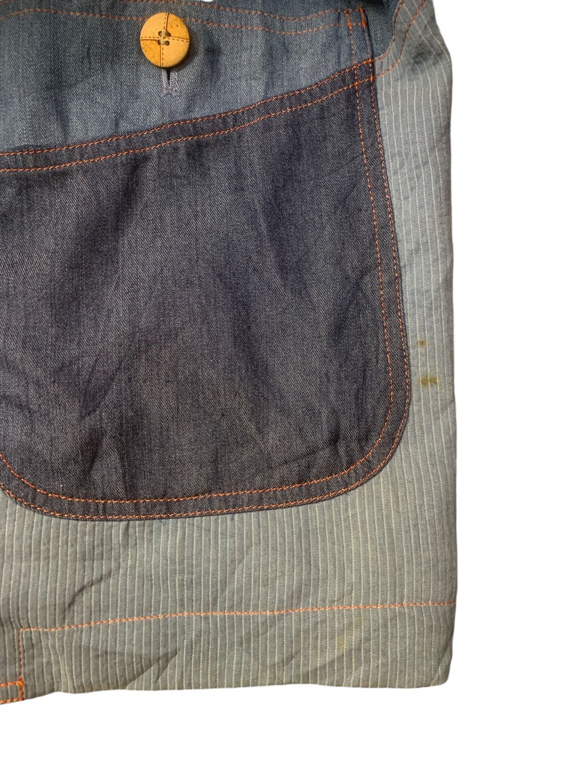 Designer × Japanese Brand Rare Design Deporte Texa Soft Denim Coats Size XL / US 12-14 / IT 48-50 - 8 Thumbnail