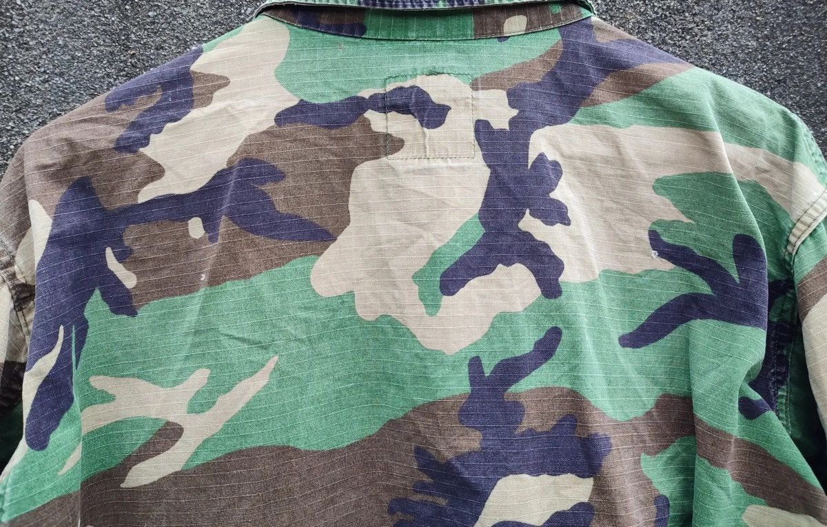 Vintage Vintage U.S. Army Woodland Camouflage BDU Jacket (1986) Size US L / EU 52-54 / 3 - 14 Thumbnail