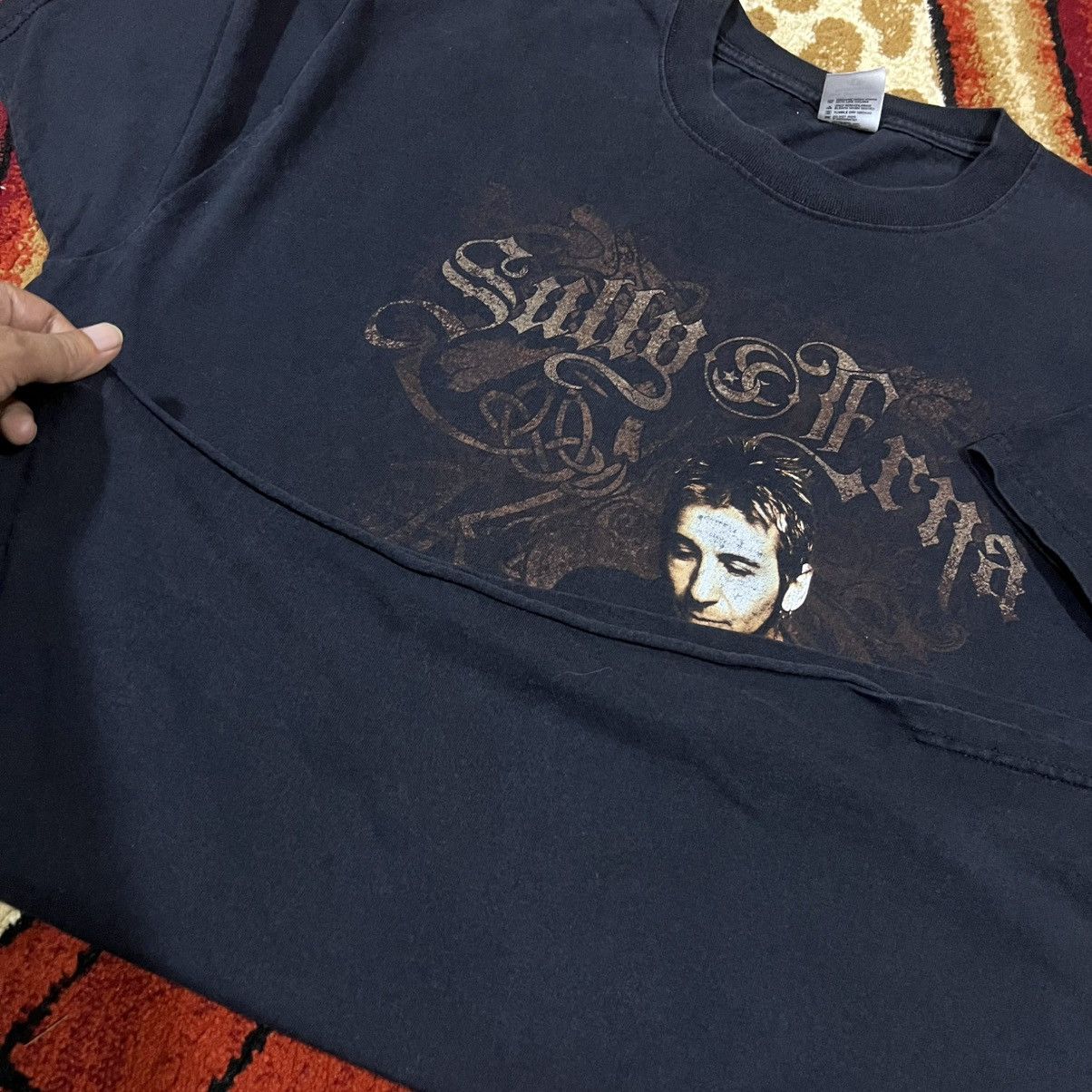 Band Tees Vintage 2008 Thrashed Faded Sully Erna ERD GRUNGE T Shirt Size US XXL / EU 58 / 5 - 11 Thumbnail