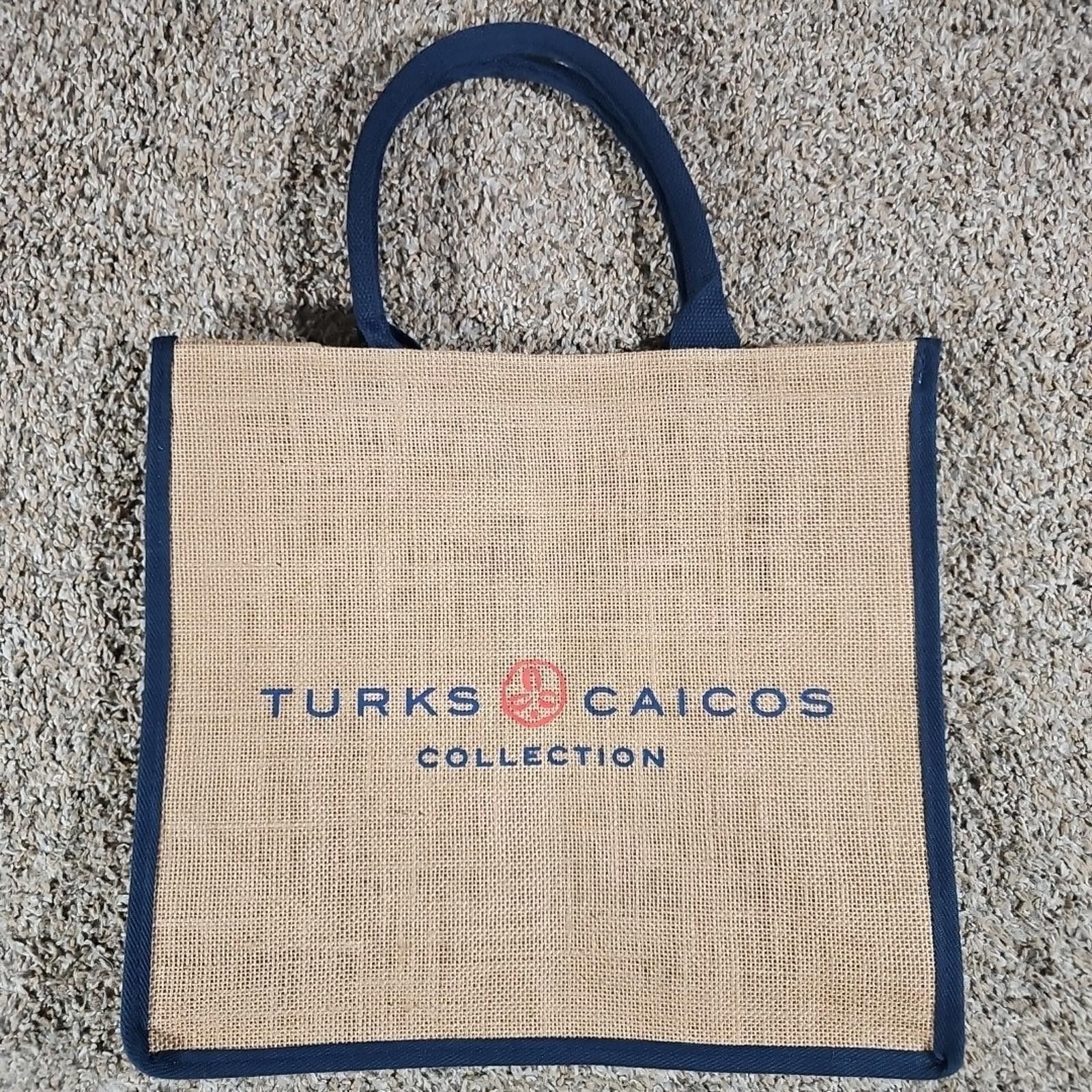 Other Turks & Caicos Woven Burlap Tote Bag Size ONE SIZE - 5 Thumbnail