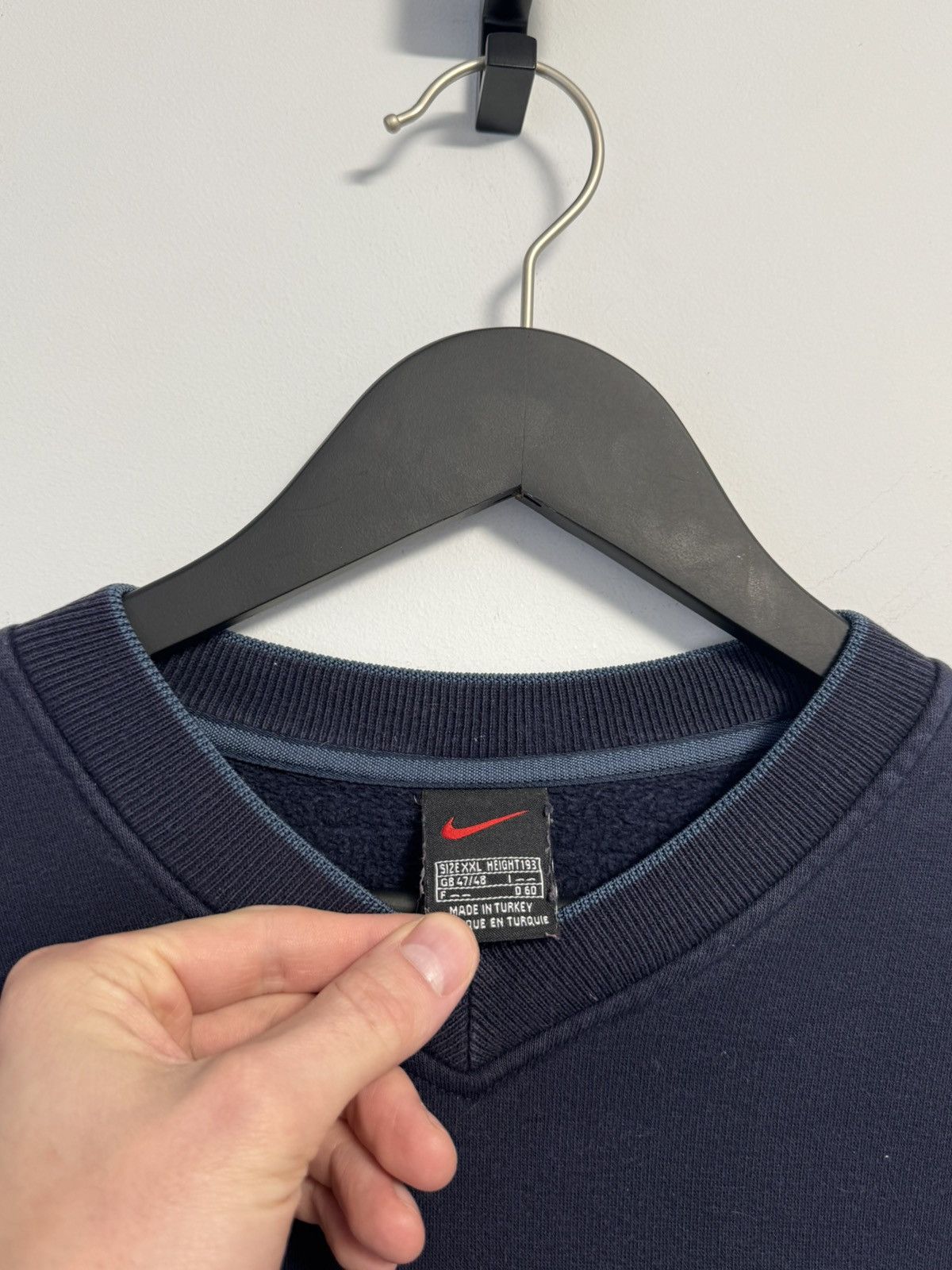 Nike Nike Sweatshirt 90’s Swoosh Y2K style hype Size US XXL / EU 58 / 5 - 10 Thumbnail