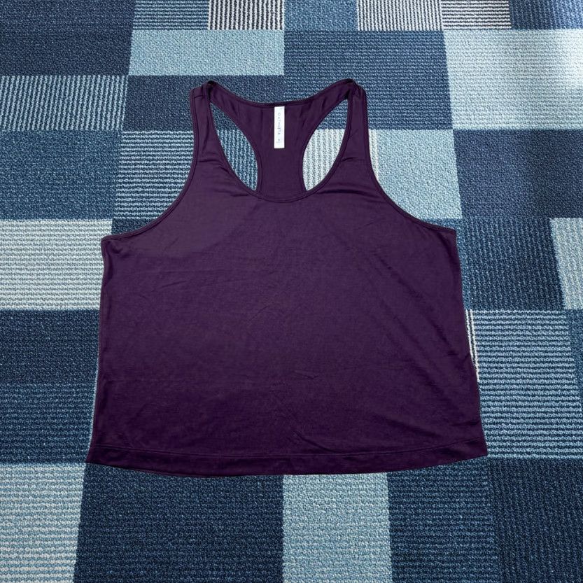 Athleta Athleta Top Womens S Purple Tank Racerback Cropped Workout Athleticwear Gym Yoga Size S / US 4 / IT 40 - 1 Thumbnail