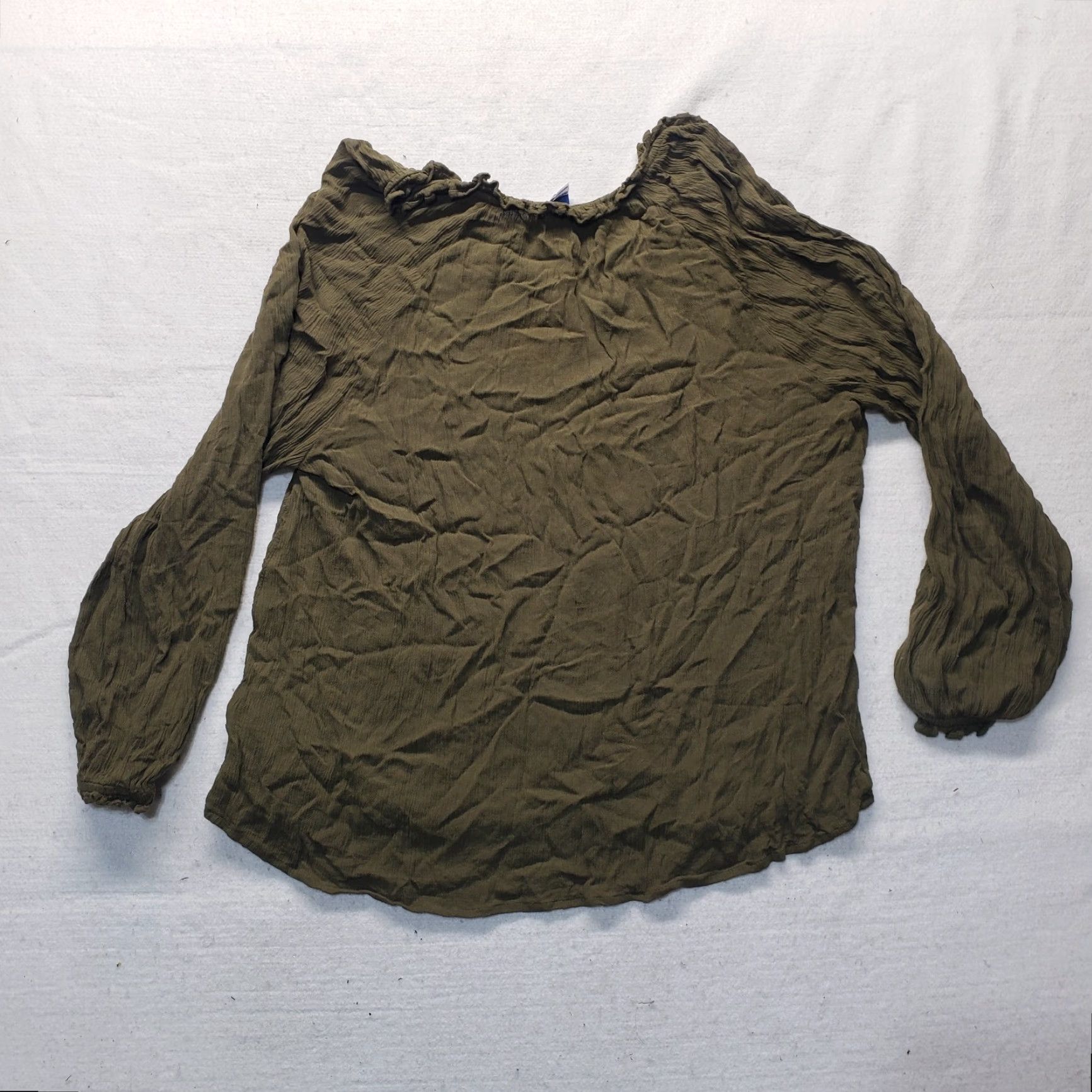 Old Navy Old Navy Shirt Adult Women Large Brown 100% Cotton Short Sleeve Stretch T-Shirt Size L / US 10 / IT 46 - 7 Thumbnail