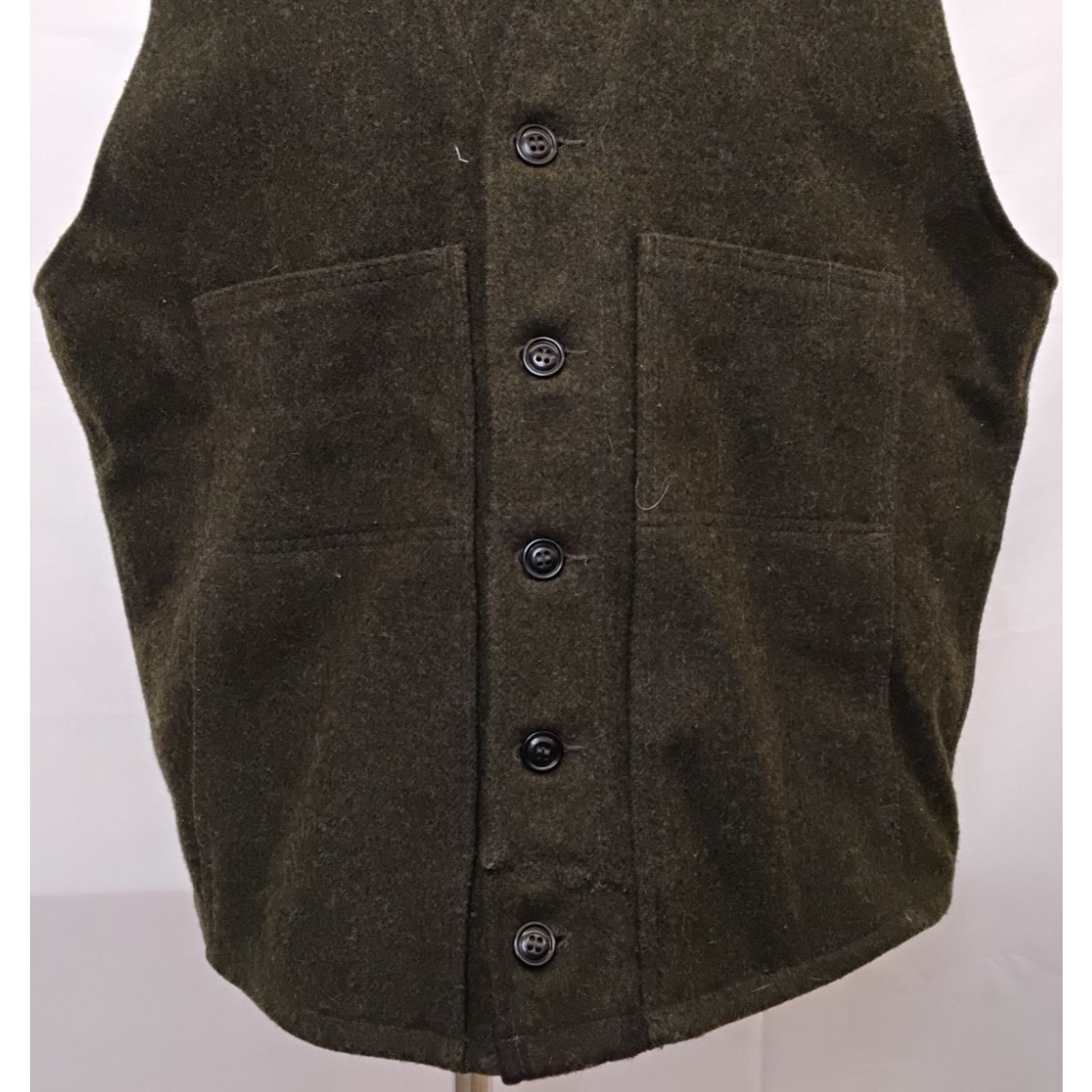 Filson Filson Vest Mackinaw Wool Green Men's XXL Prof. Repair Size US XXL / EU 58 / 5 - 6 Thumbnail