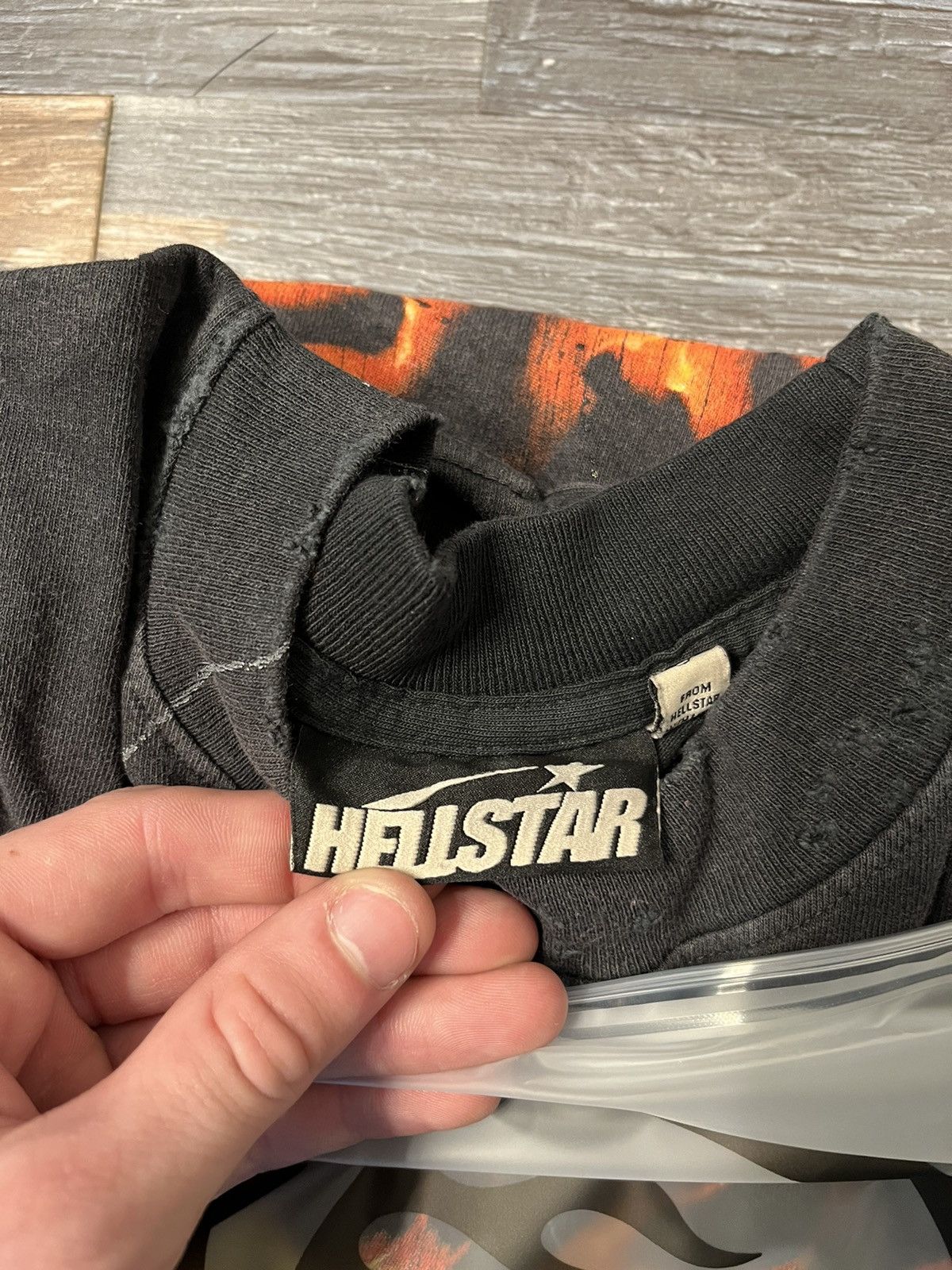 HELLSTAR *Friends and Family* Reach Your Inner Peace Tee Size US M / EU 48-50 / 2 - 7 Thumbnail