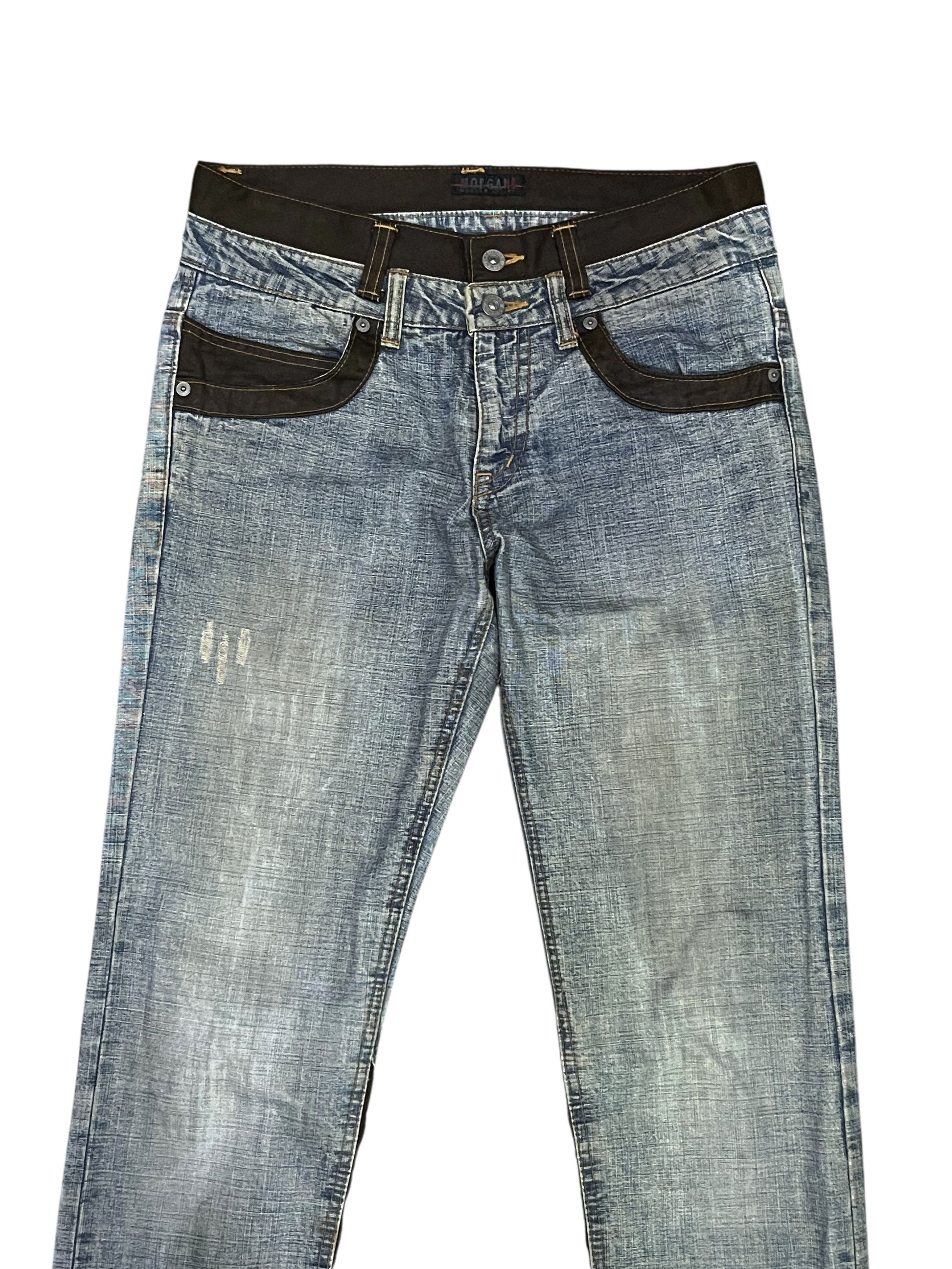 Morgan Homme Vintage Morgan Homme Japan Hybrid Mudwash Double Waist Jeans Size US 30 / EU 46 - 4 Thumbnail