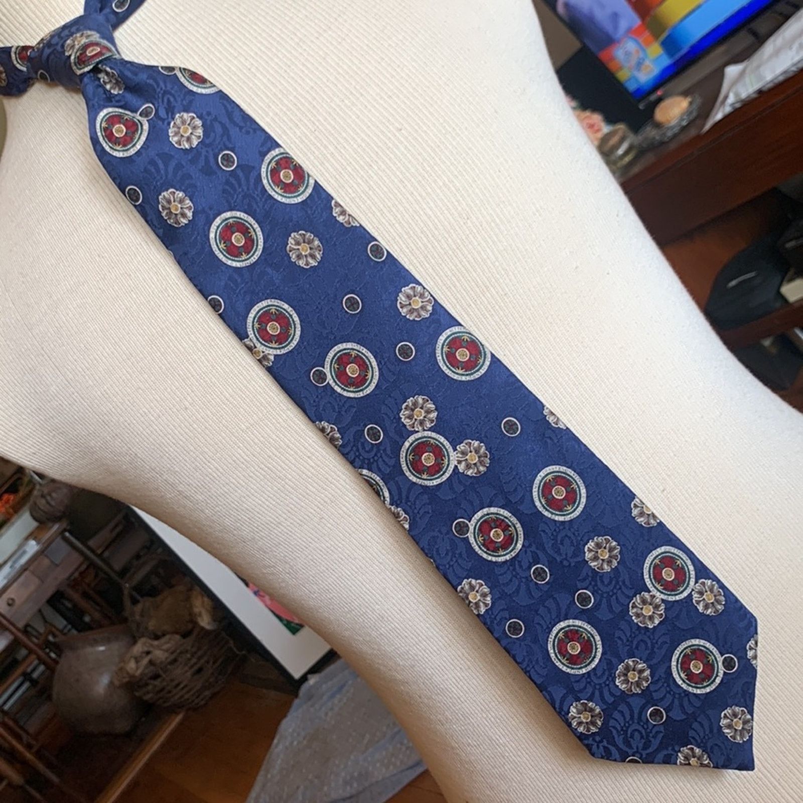 Liberty London Liberty of London 100% silk paisley,floral and foulard tie Size ONE SIZE - 6 Thumbnail