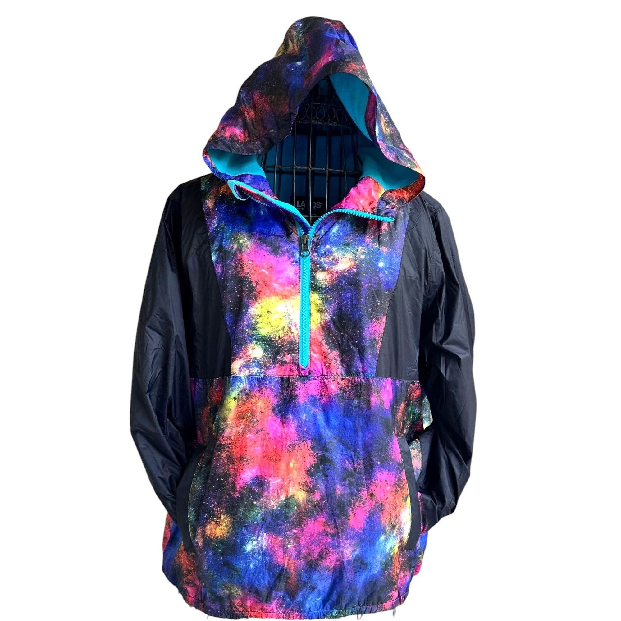 Lands' End Lands End Fleece Lined Hooded Jacket Cosmic Unsex Youth XL 1 Size XL / US 12-14 / IT 48-50 - 4 Thumbnail