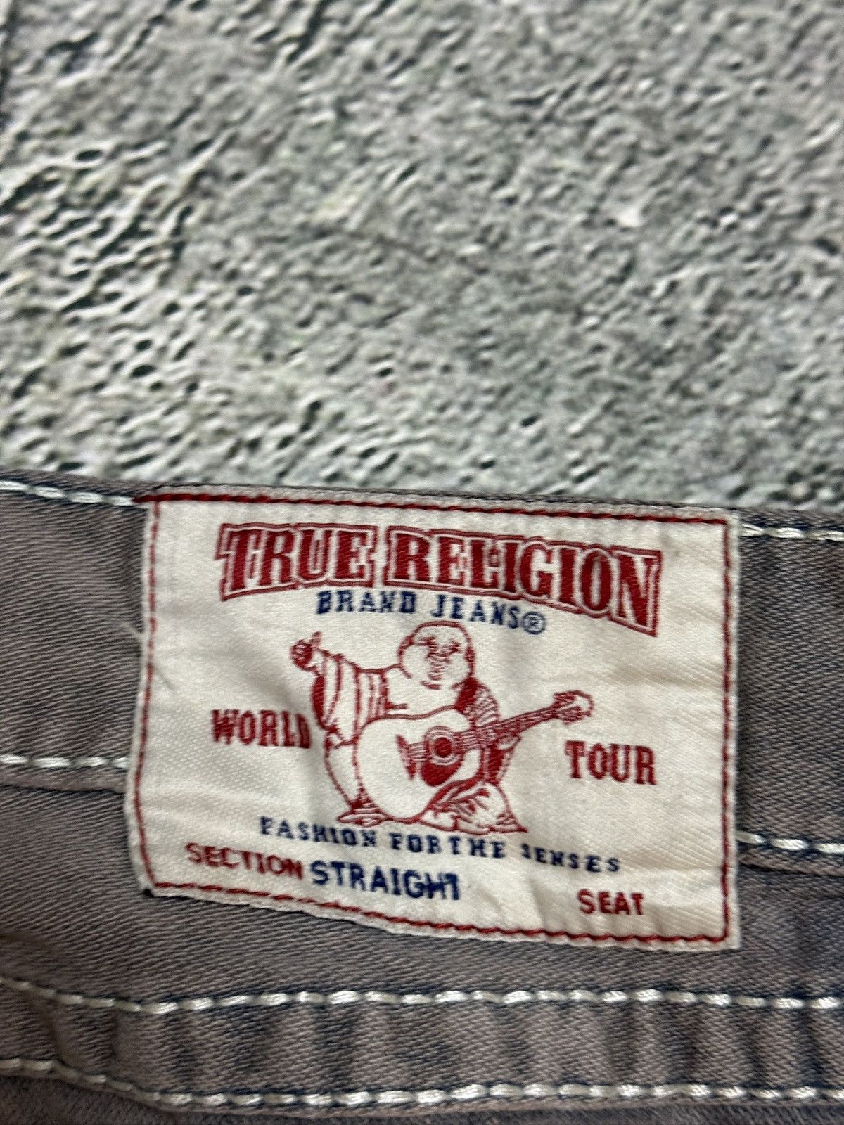 True Religion True Religion jeans vintage denim pants washed bleached Size US 36 / EU 52 - 5 Thumbnail