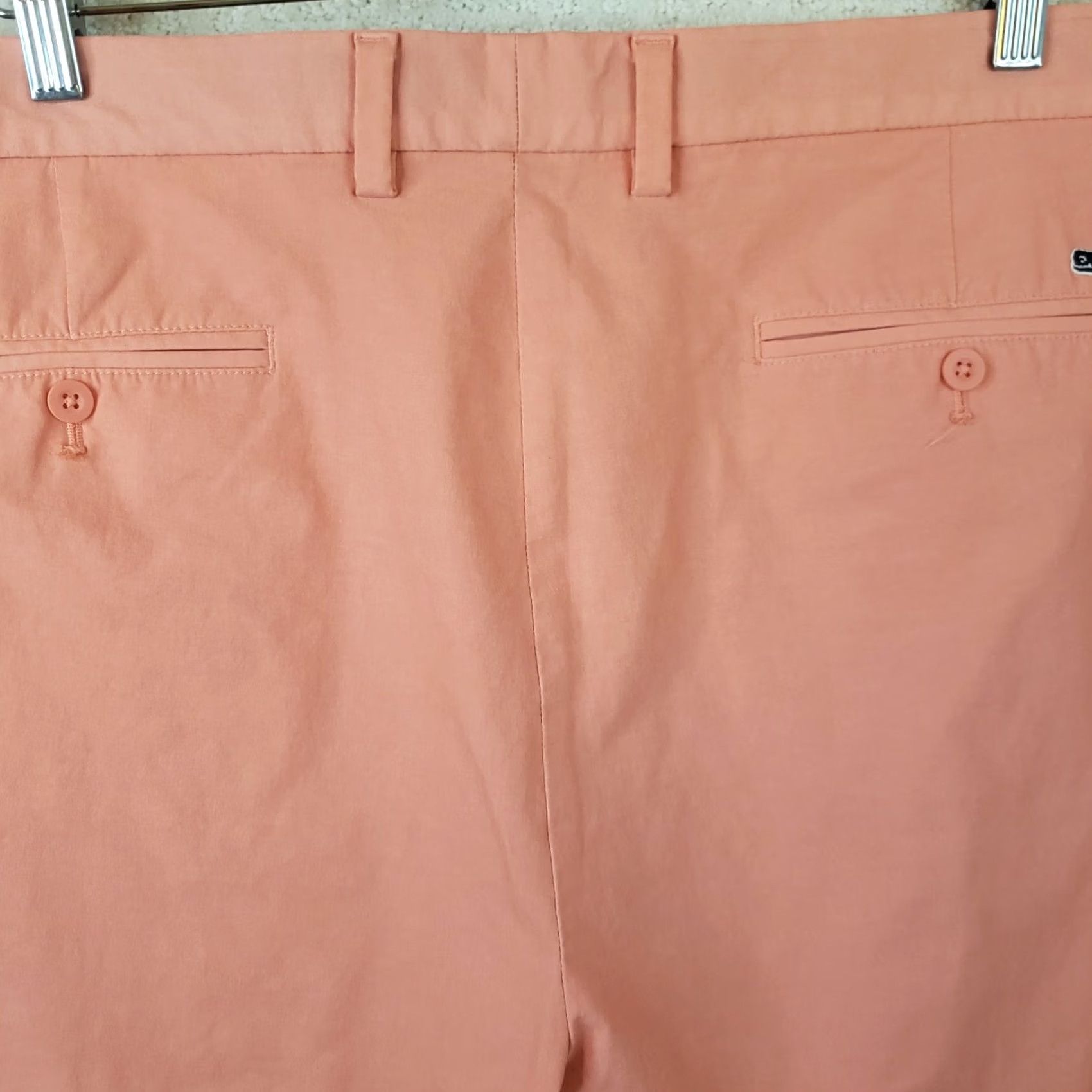 Vineyard Vines Vineyard Vines OTG Shorts Mens 40x9” Coral Orange Cotton Nylon Spandex Slash Pocket Chino Regular Size US 40 / EU 56 - 7 Thumbnail